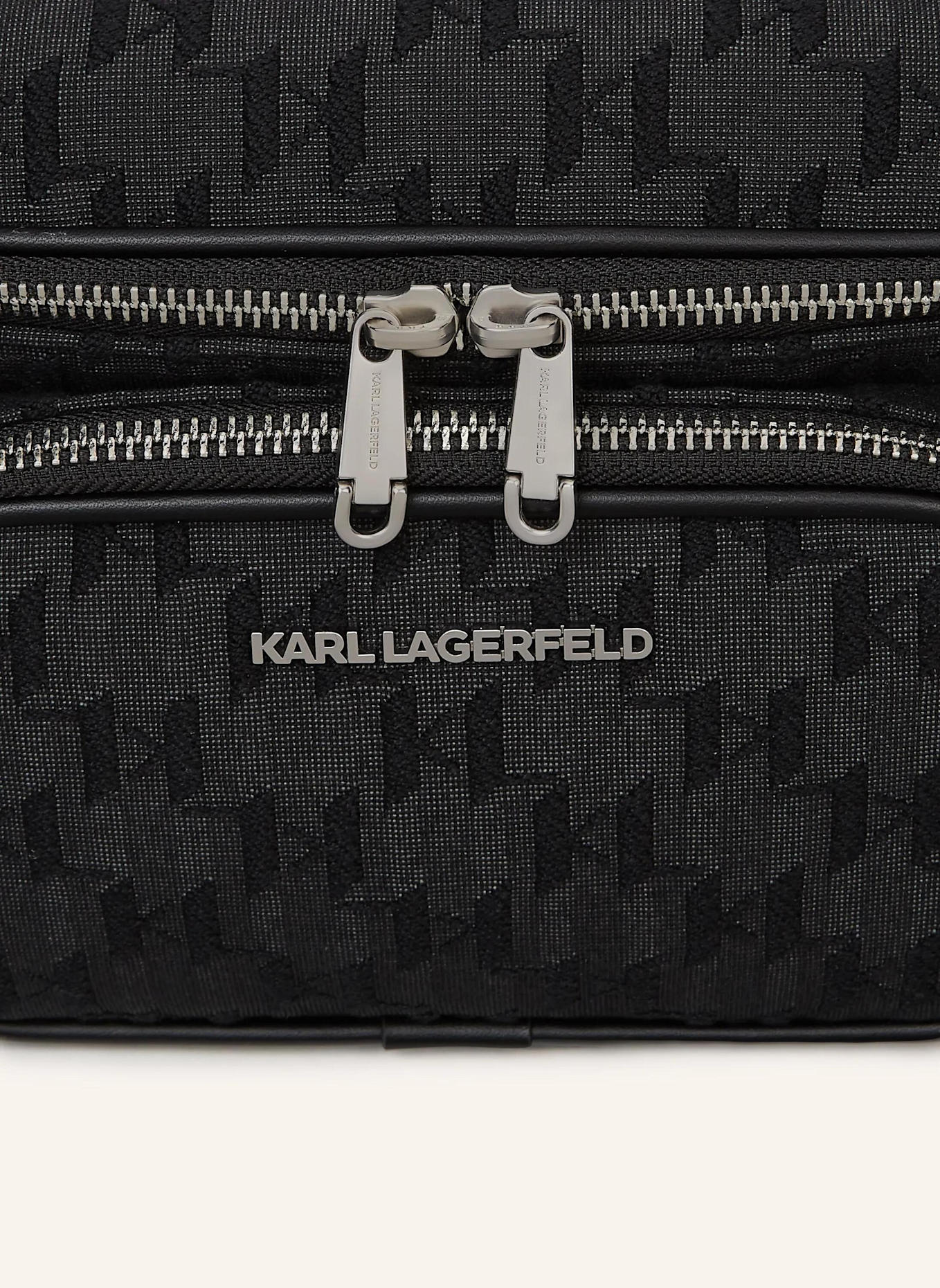 KARL LAGERFELD Gürteltasche: SCHWARZ