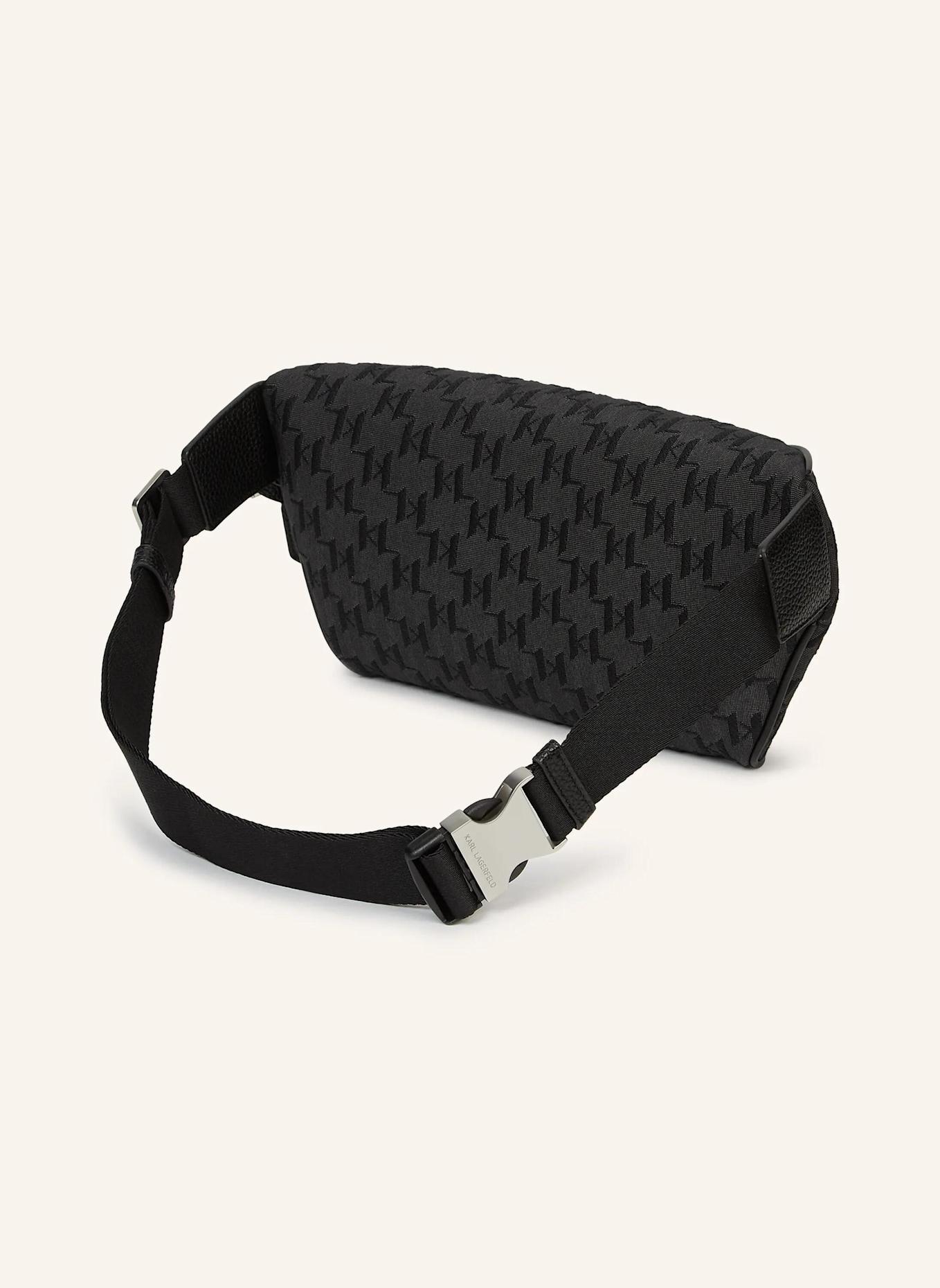 KARL LAGERFELD Gürteltasche: SCHWARZ