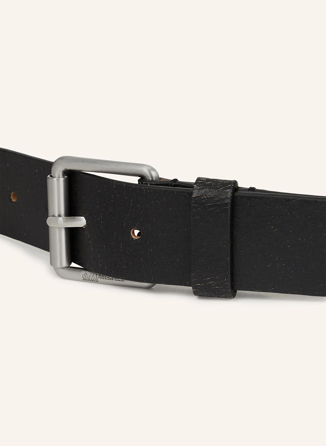 KARL LAGERFELD JEANS Gürtel: SCHWARZ