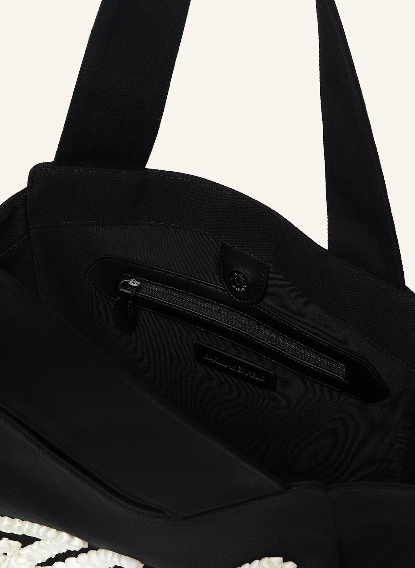 KARL LAGERFELD Shopper: SCHWARZ