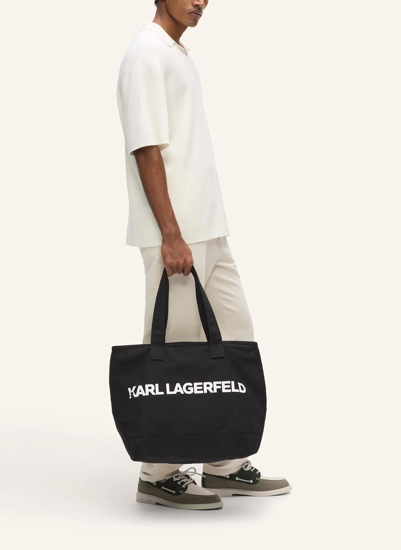 KARL LAGERFELD Shopper: SCHWARZ