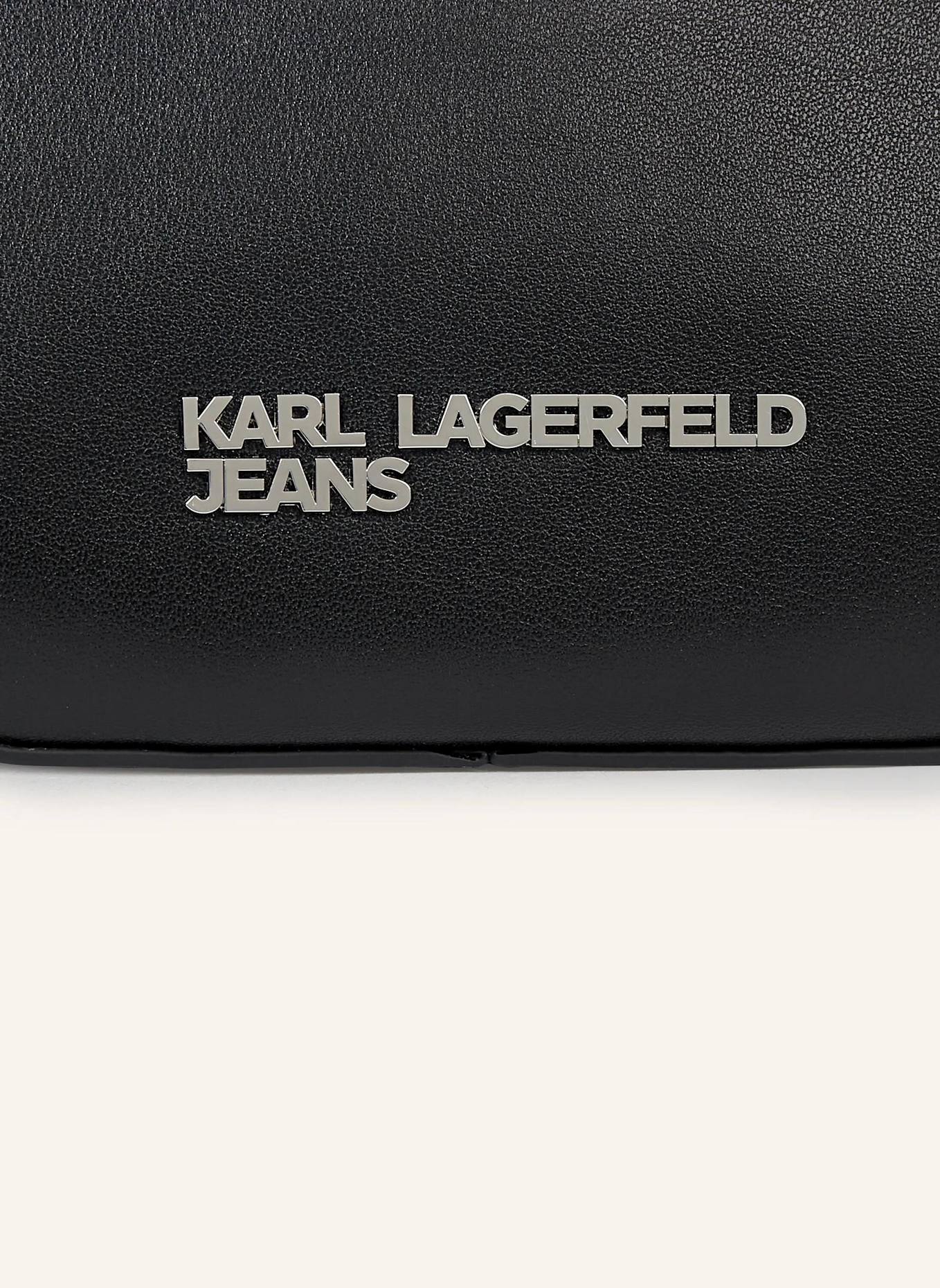 KARL LAGERFELD JEANS Tasche: SCHWARZ