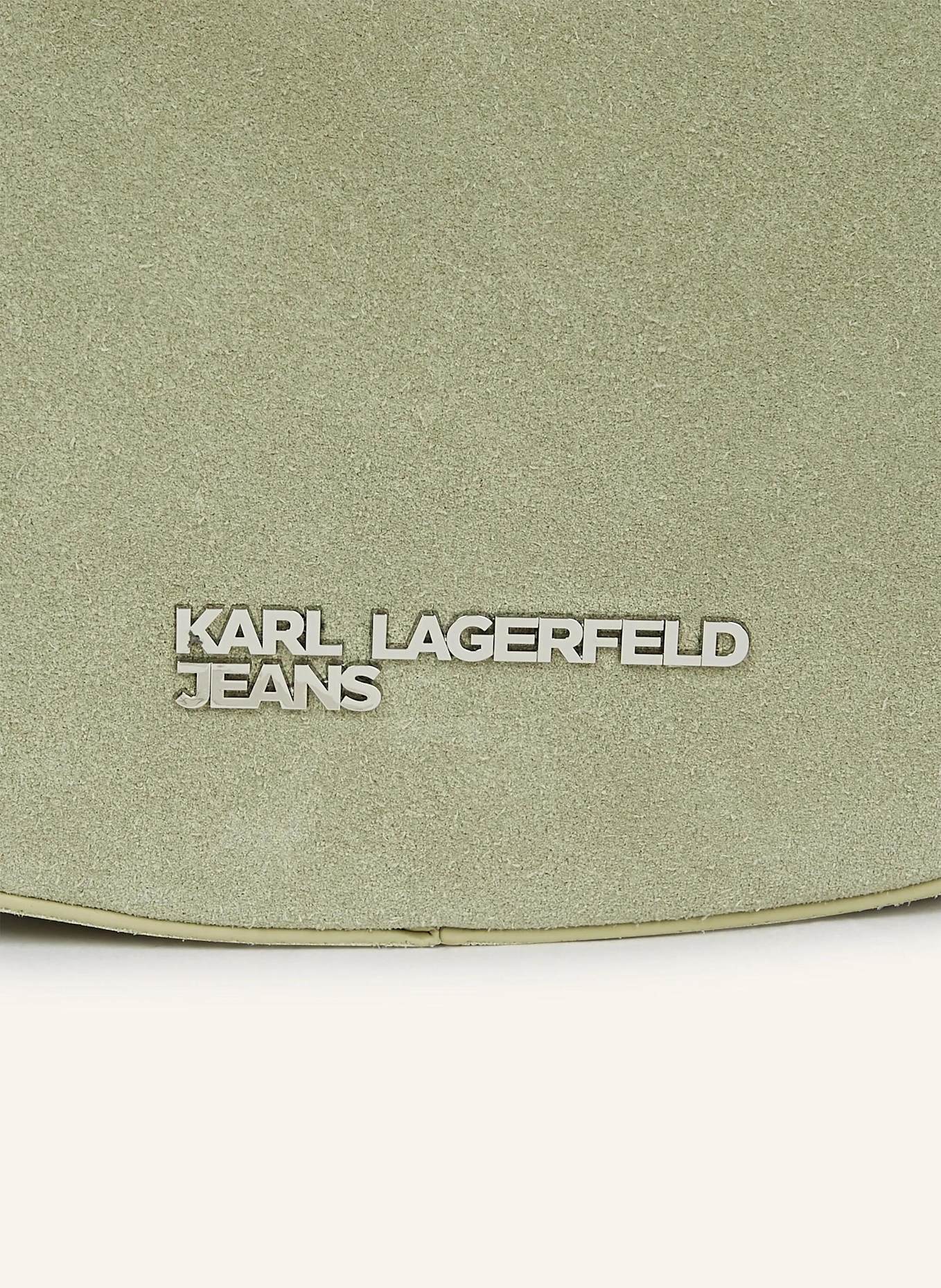 KARL LAGERFELD JEANS Tasche: HELLGRÜN