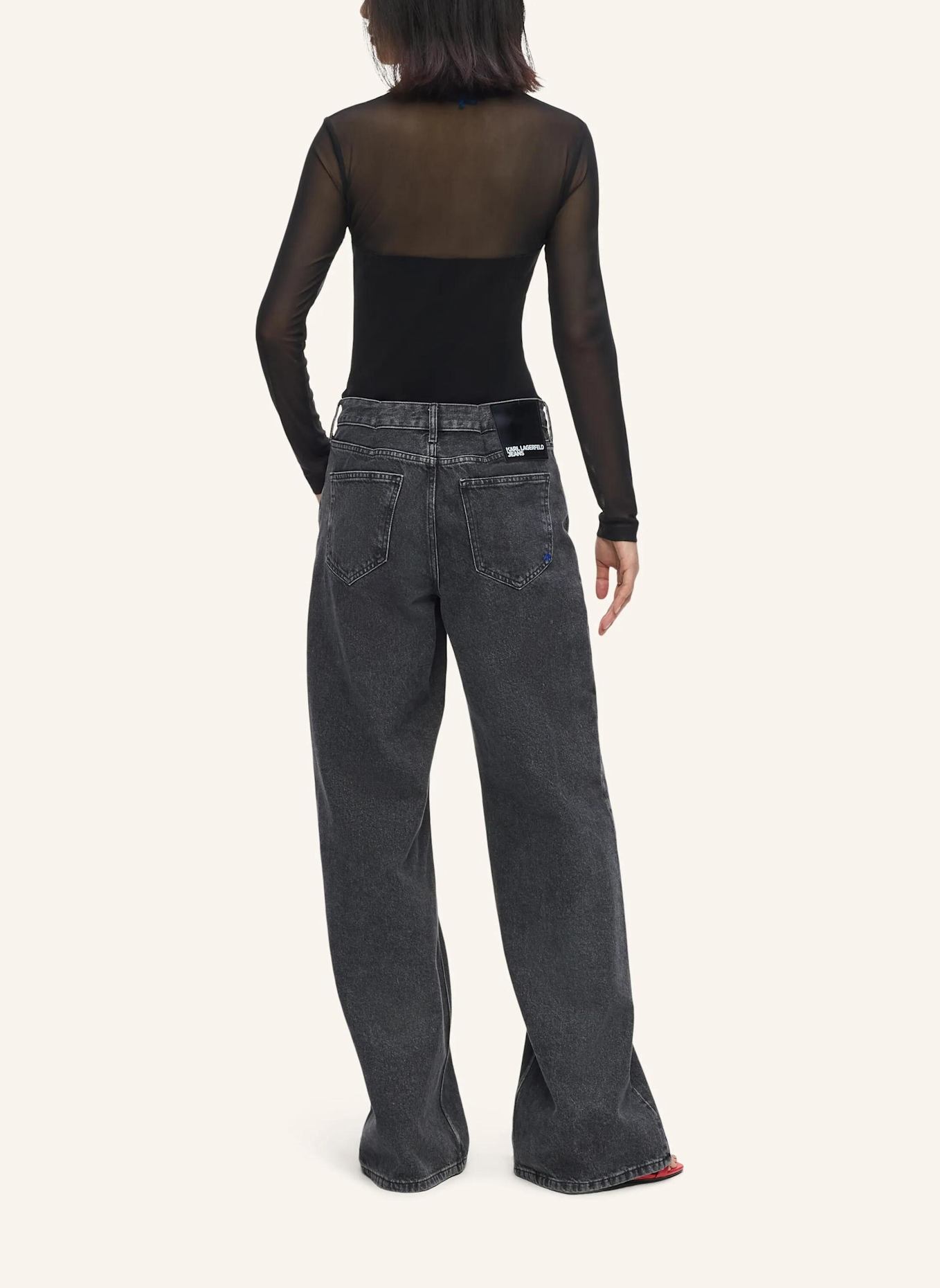 KARL LAGERFELD JEANS Jeans: SCHWARZ