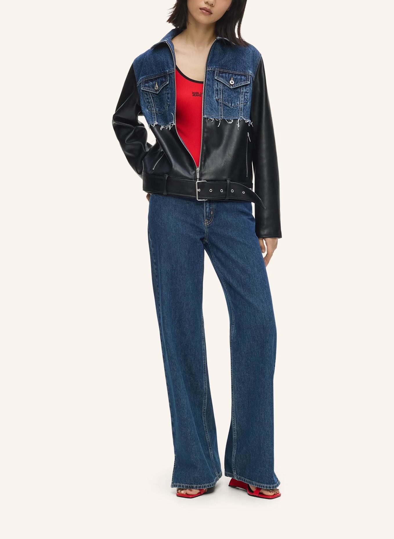 KARL LAGERFELD JEANS Jeans: DUNKELBLAU