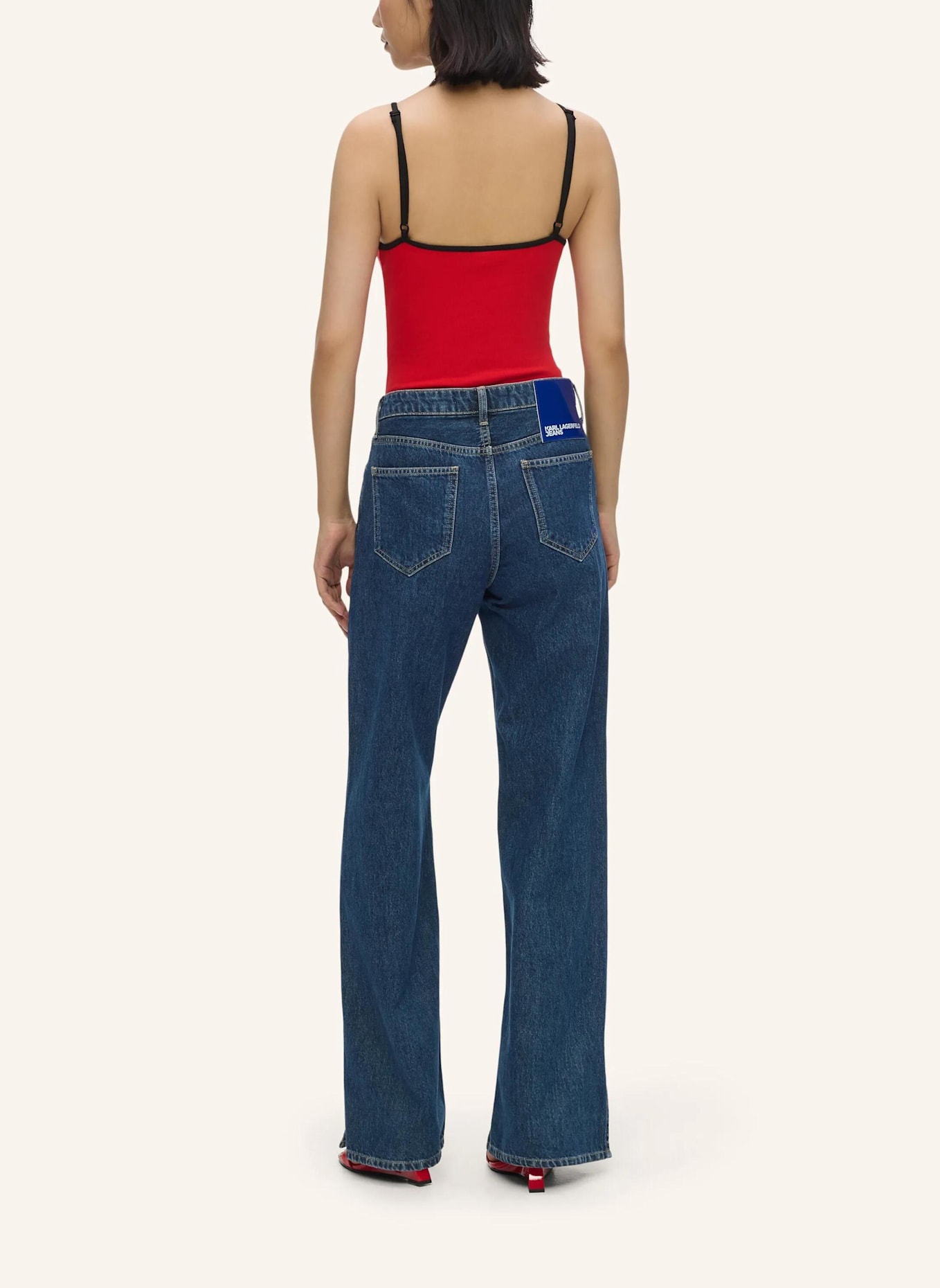 KARL LAGERFELD JEANS Jeans: DUNKELBLAU
