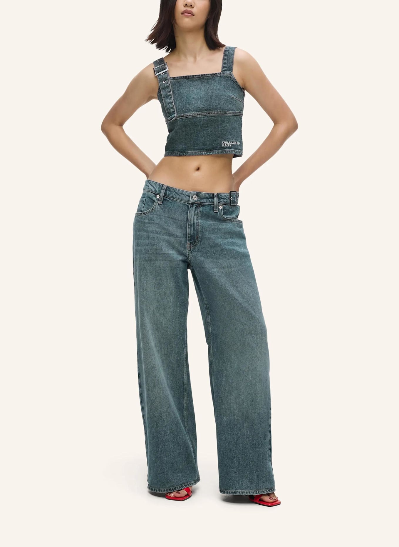 KARL LAGERFELD JEANS Jeans: HELLBLAU