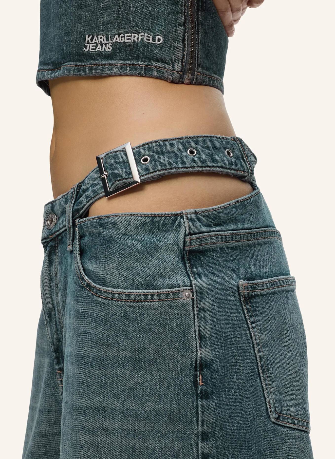 KARL LAGERFELD JEANS Jeans: HELLBLAU