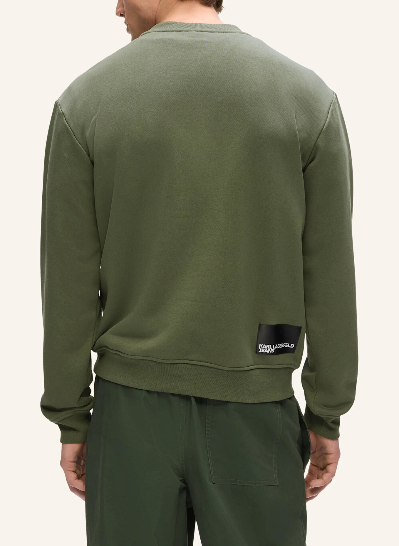 KARL LAGERFELD JEANS Sweatshirt: KHAKI