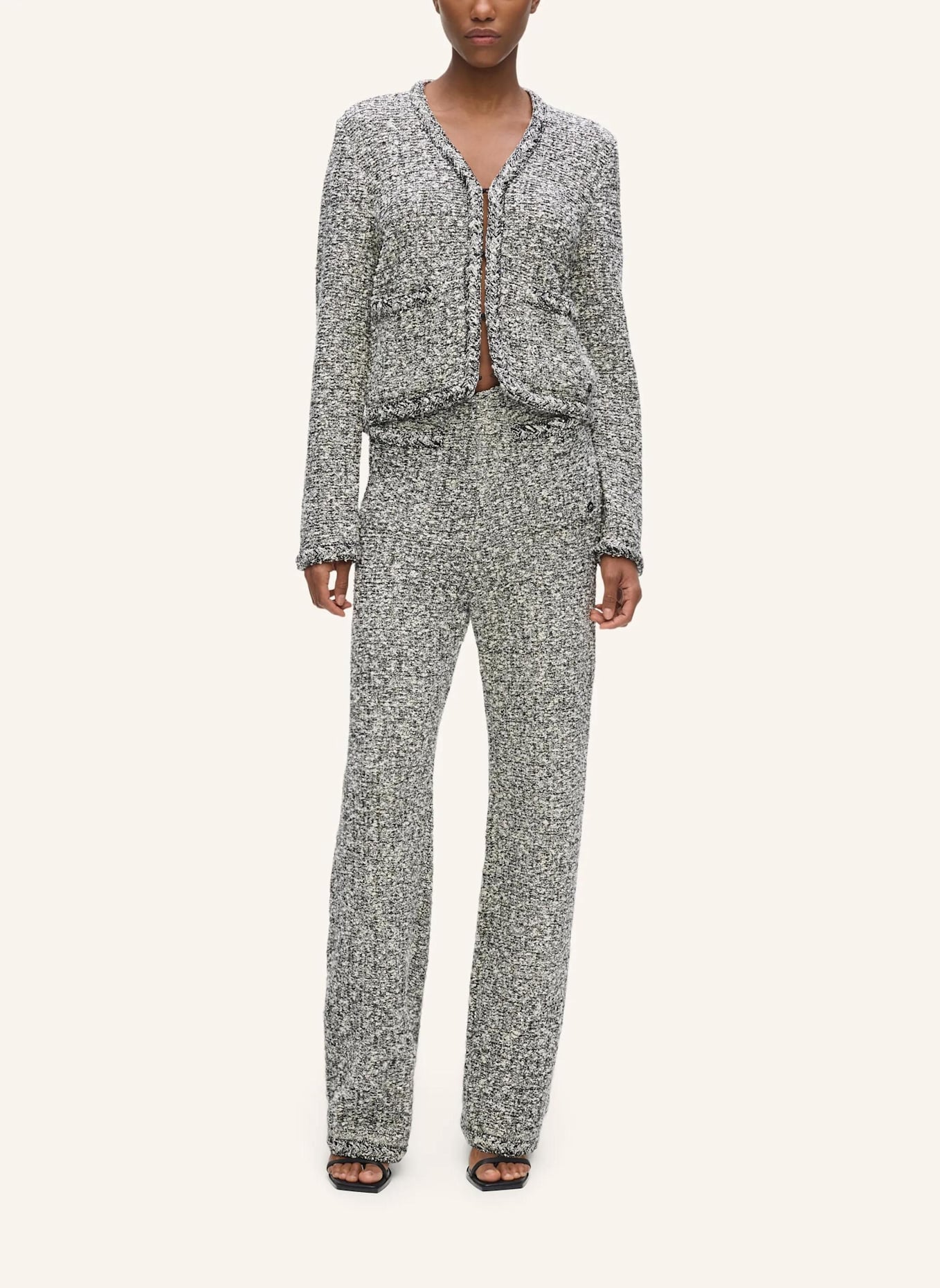 KARL LAGERFELD Hose: SCHWARZ