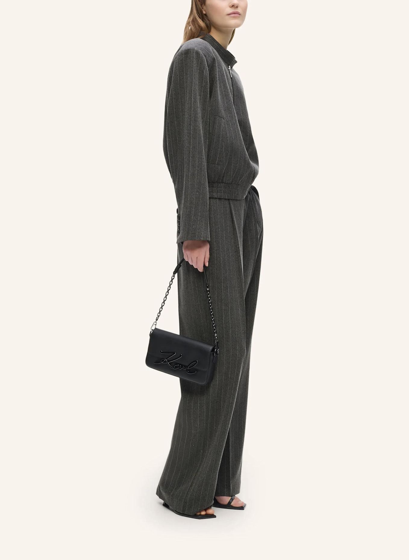 KARL LAGERFELD Hose: GRAU