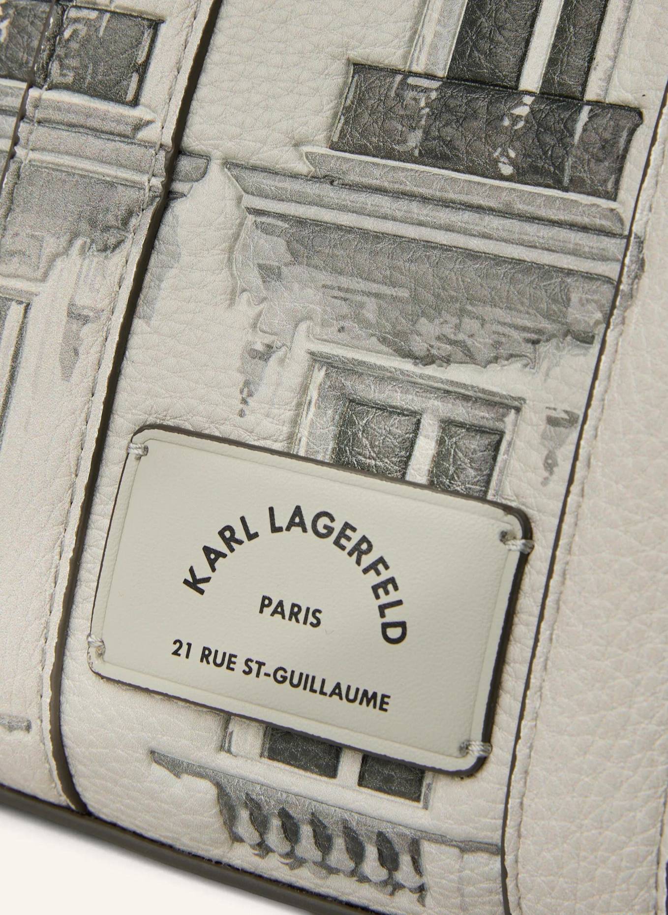 KARL LAGERFELD Handtasche: SCHWARZ