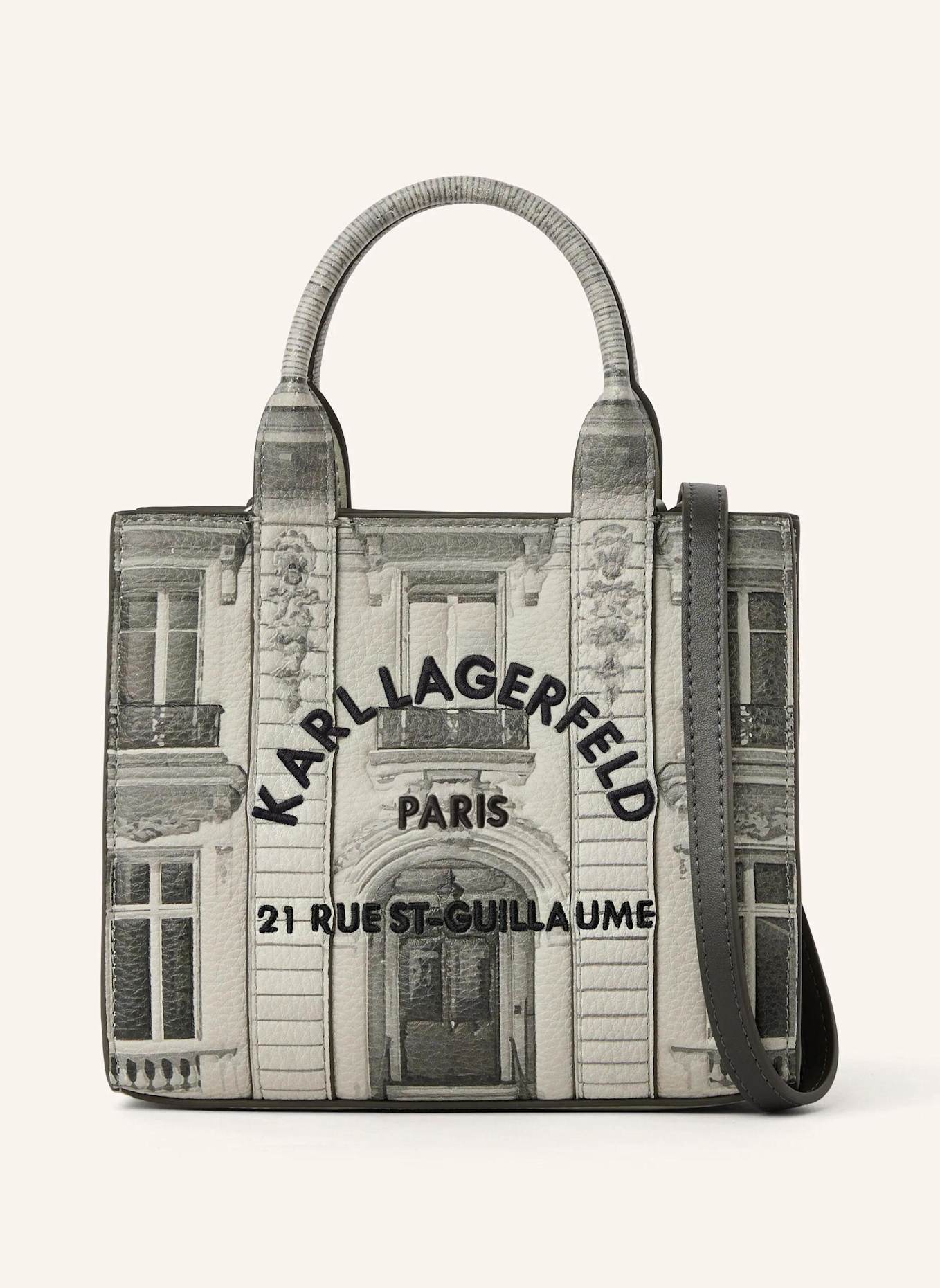 KARL LAGERFELD Handtasche: SCHWARZ