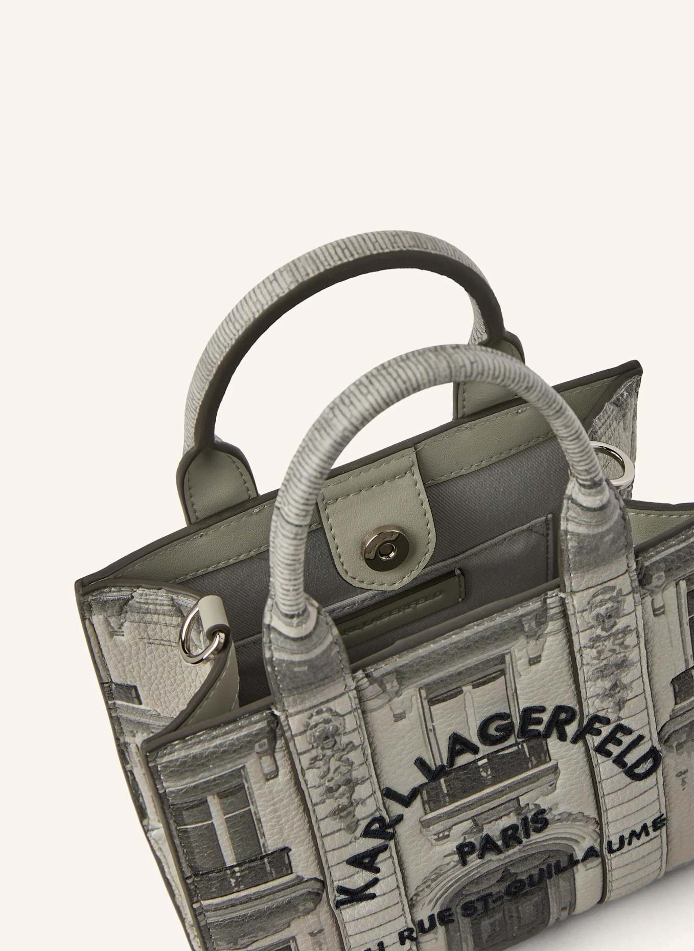KARL LAGERFELD Handtasche: SCHWARZ