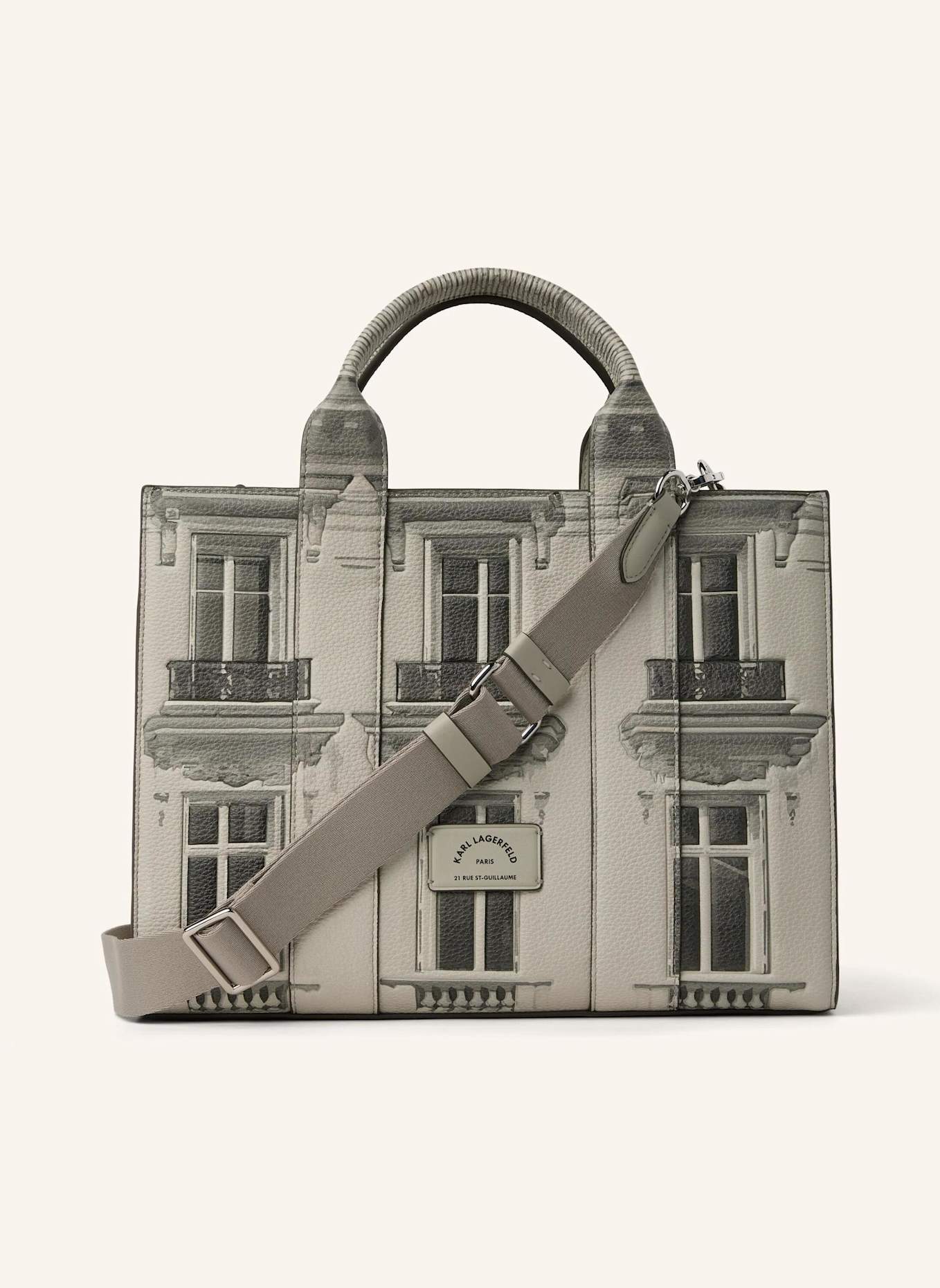 KARL LAGERFELD Handtasche: SCHWARZ