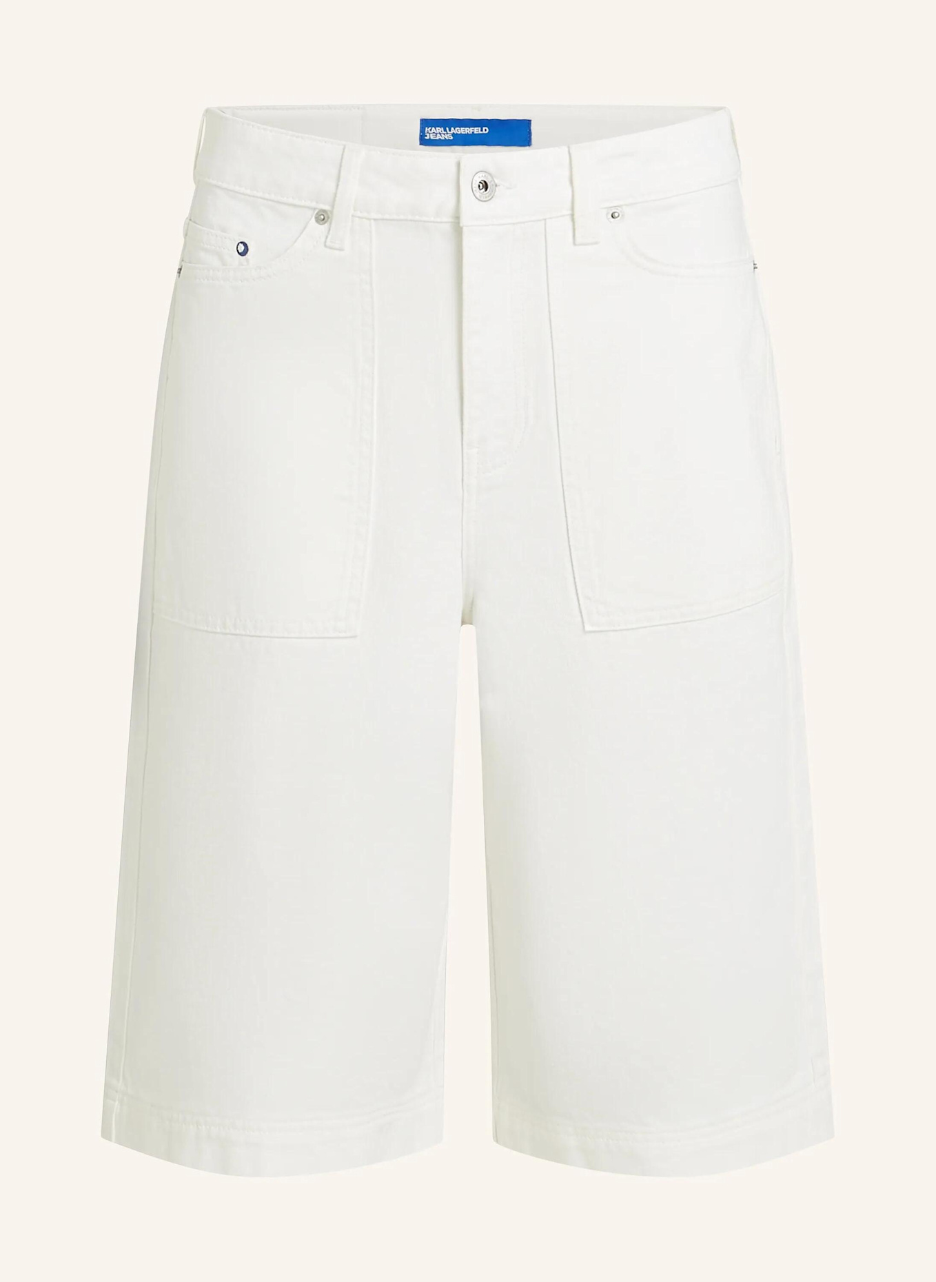 KARL LAGERFELD JEANS Shorts: WEISS