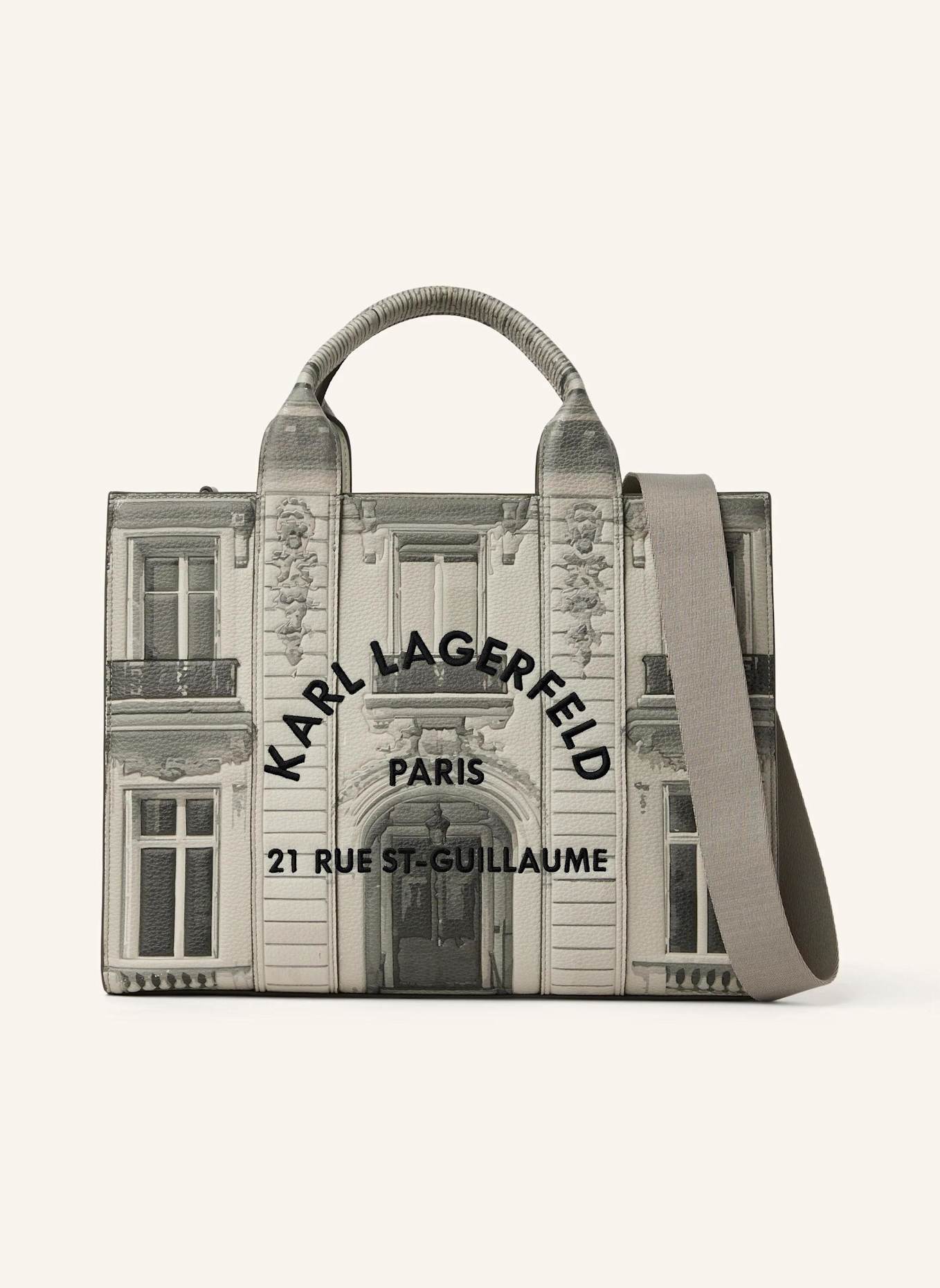 KARL LAGERFELD Handtasche: SCHWARZ
