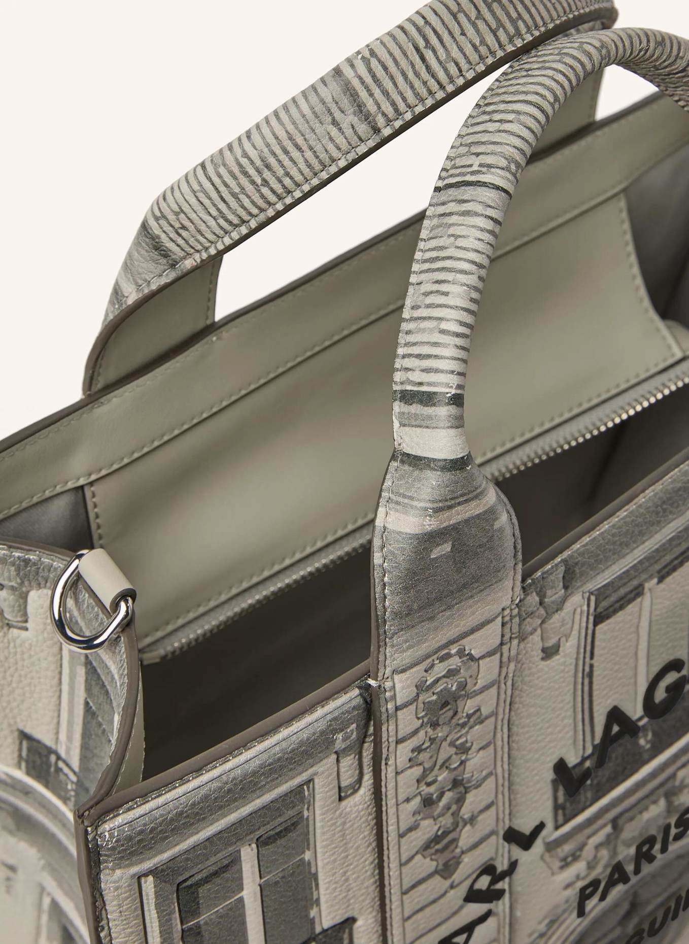 KARL LAGERFELD Handtasche: SCHWARZ
