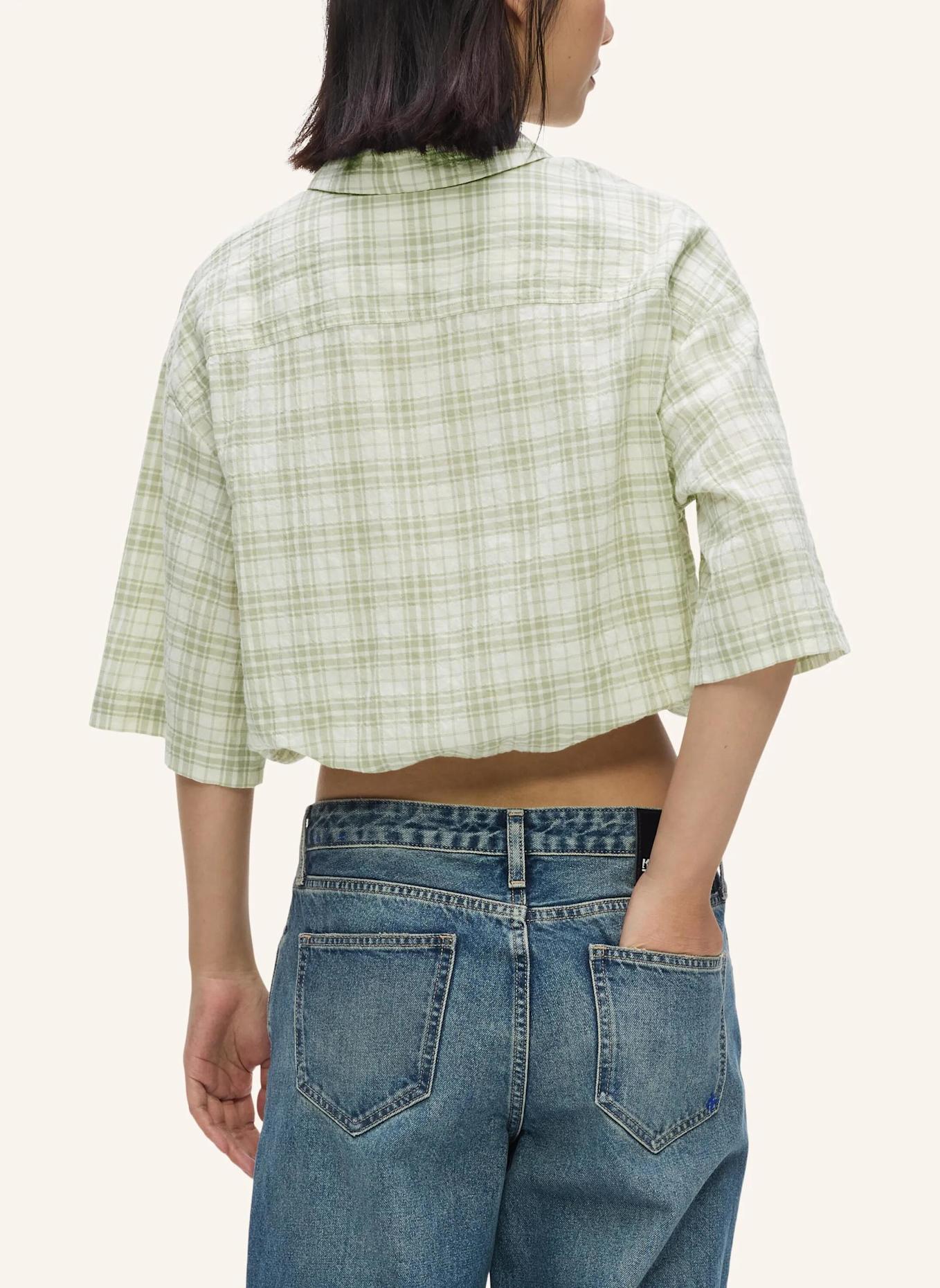 KARL LAGERFELD JEANS Bluse: HELLGRÜN