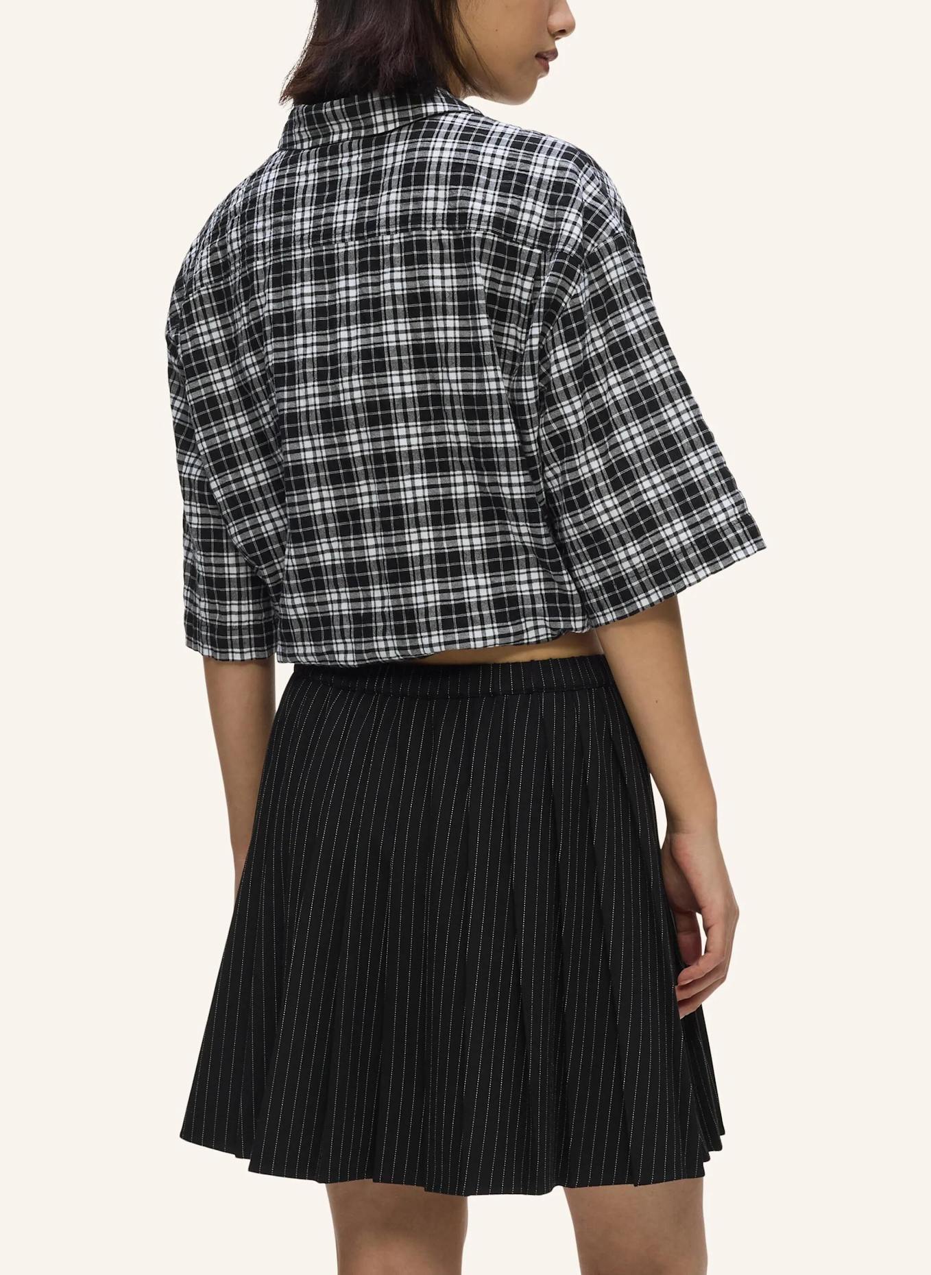 KARL LAGERFELD JEANS Bluse: SCHWARZ