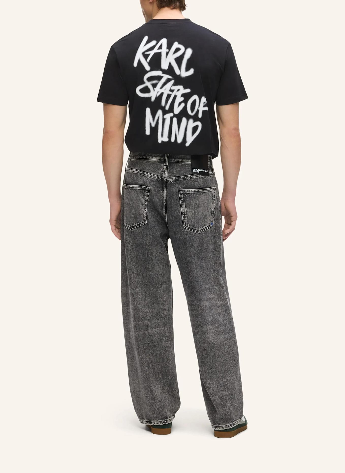 KARL LAGERFELD JEANS Jeans: DUNKELGRAU