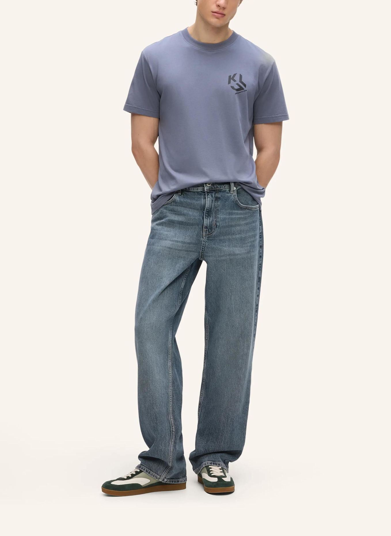 KARL LAGERFELD JEANS Jeans: HELLBLAU