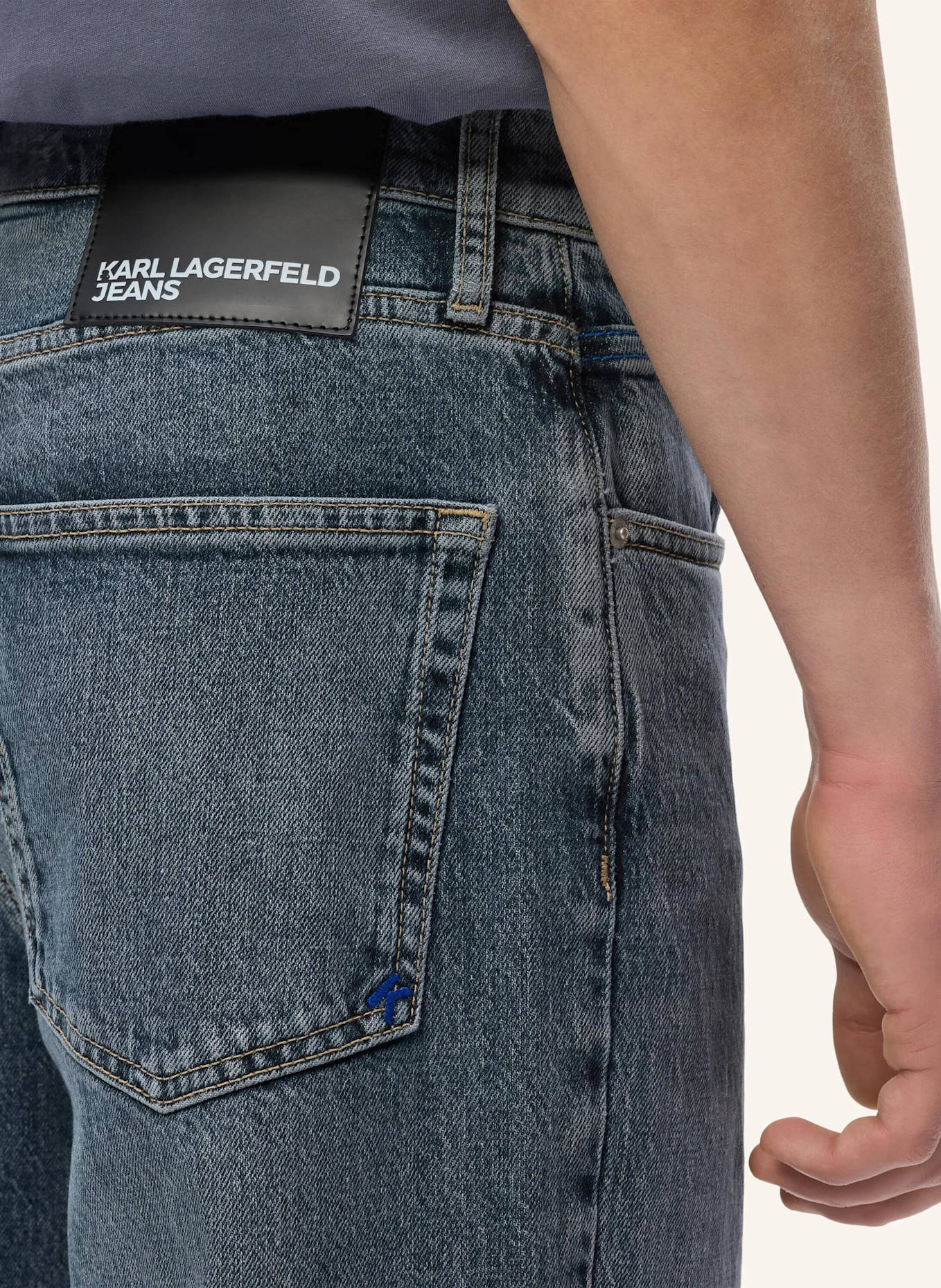 KARL LAGERFELD JEANS Jeans: HELLBLAU