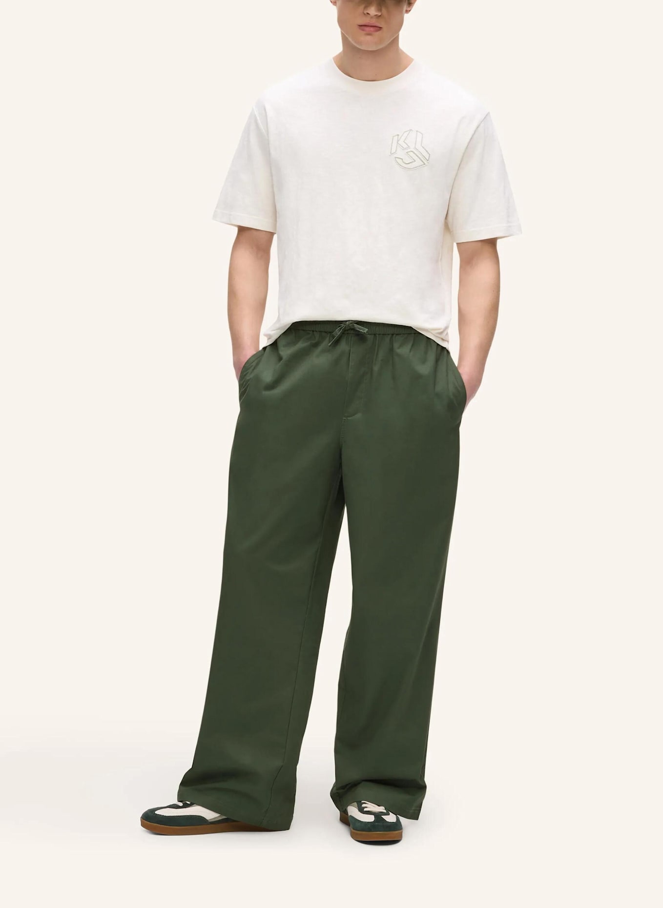 KARL LAGERFELD JEANS Hose: KHAKI