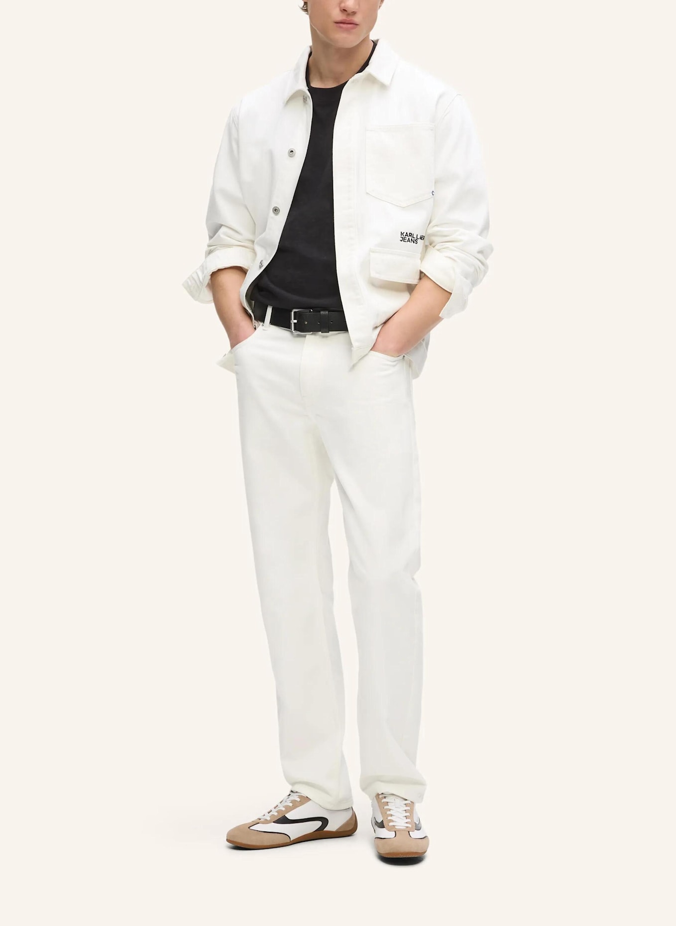 KARL LAGERFELD JEANS Jeans: WEISS