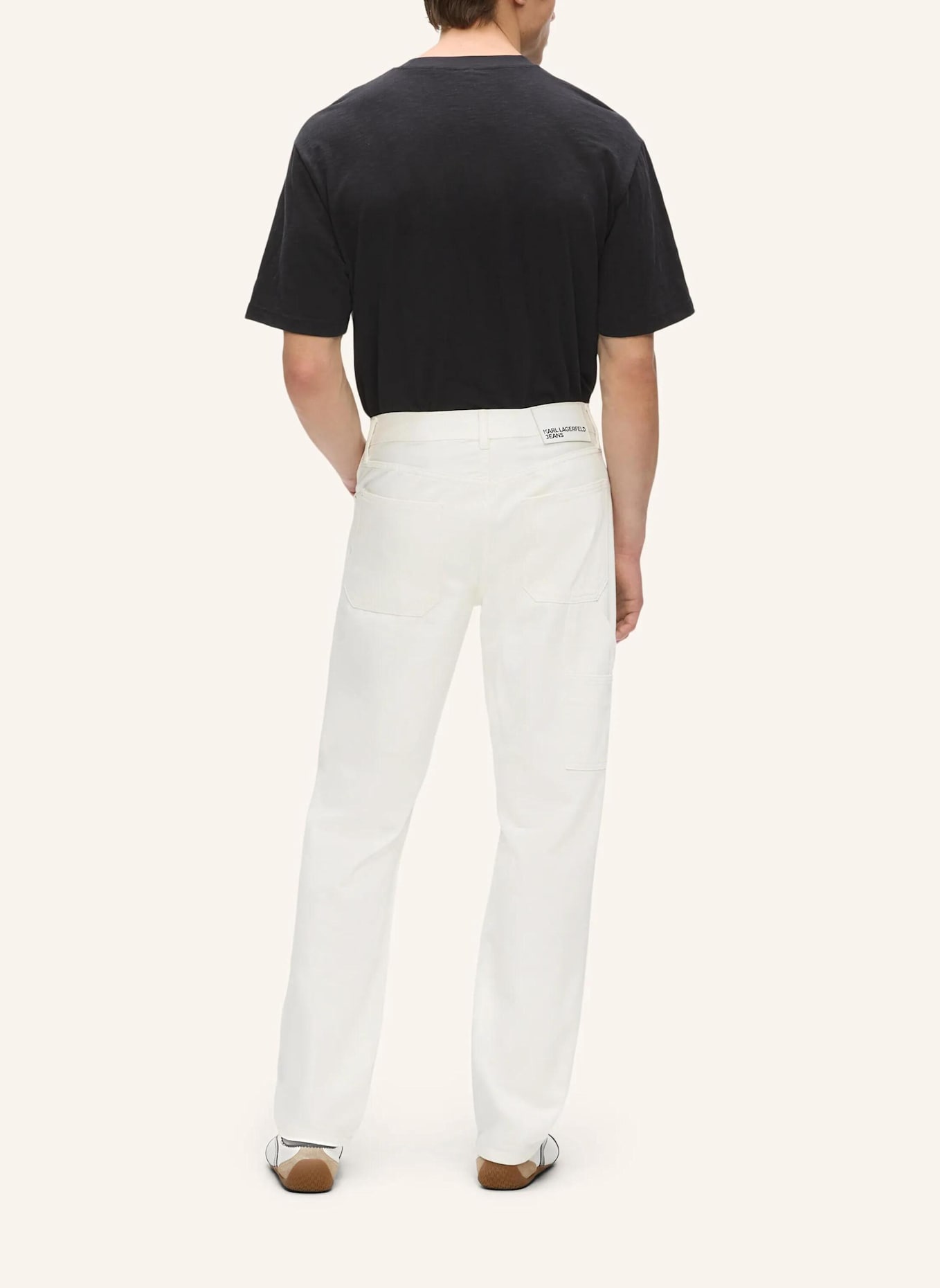 KARL LAGERFELD JEANS Jeans: WEISS