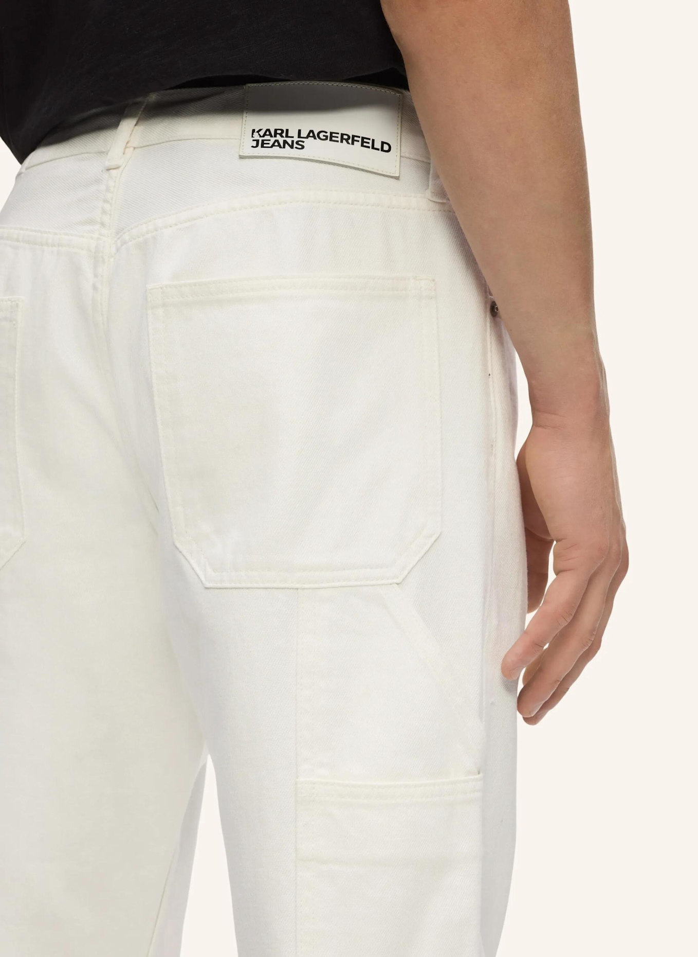 KARL LAGERFELD JEANS Jeans: WEISS