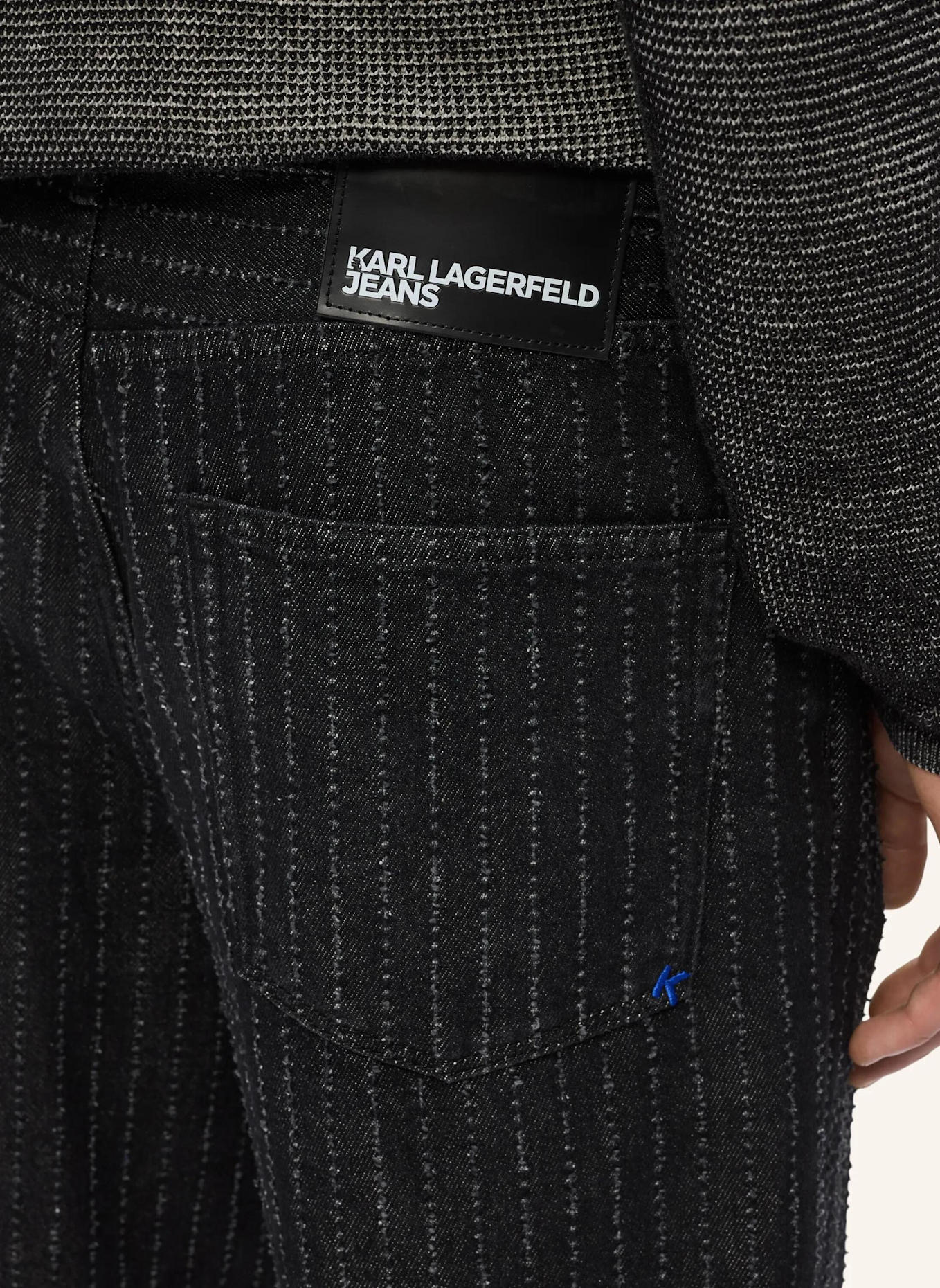 KARL LAGERFELD JEANS Jeans: SCHWARZ