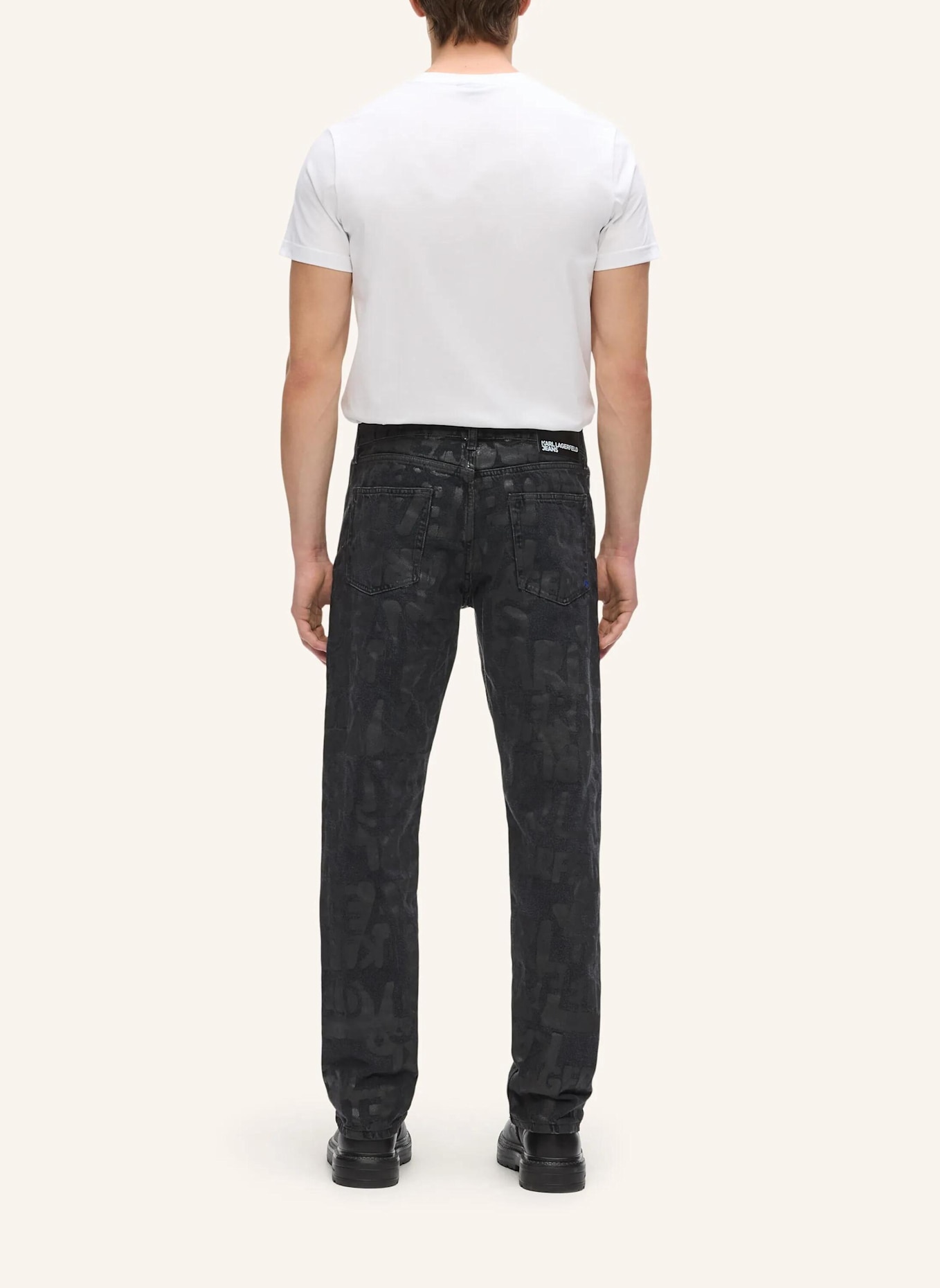 KARL LAGERFELD JEANS Jeans: SCHWARZ