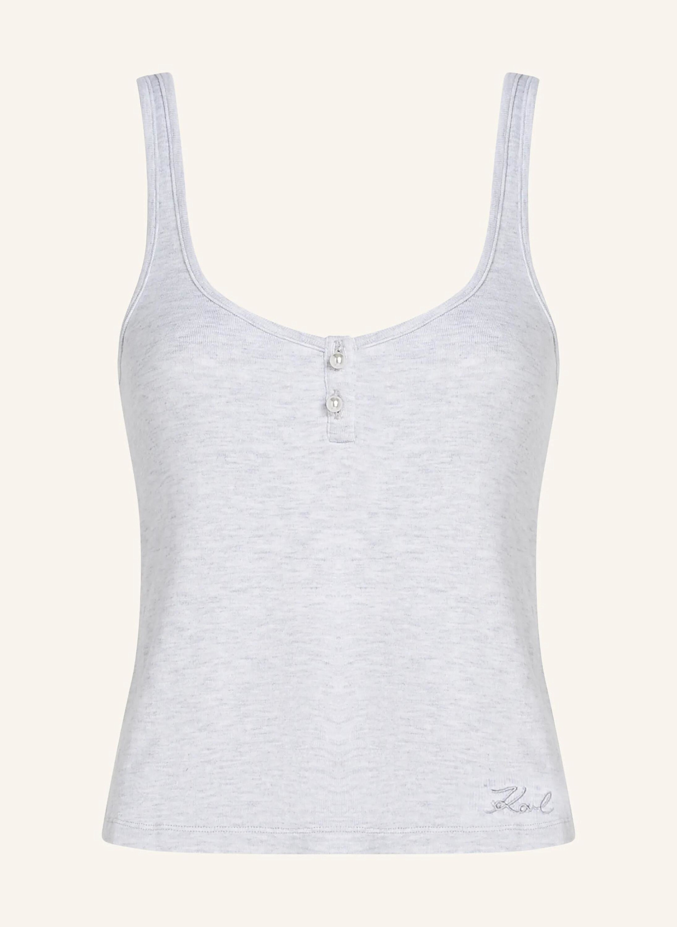 KARL LAGERFELD Top: GRAU