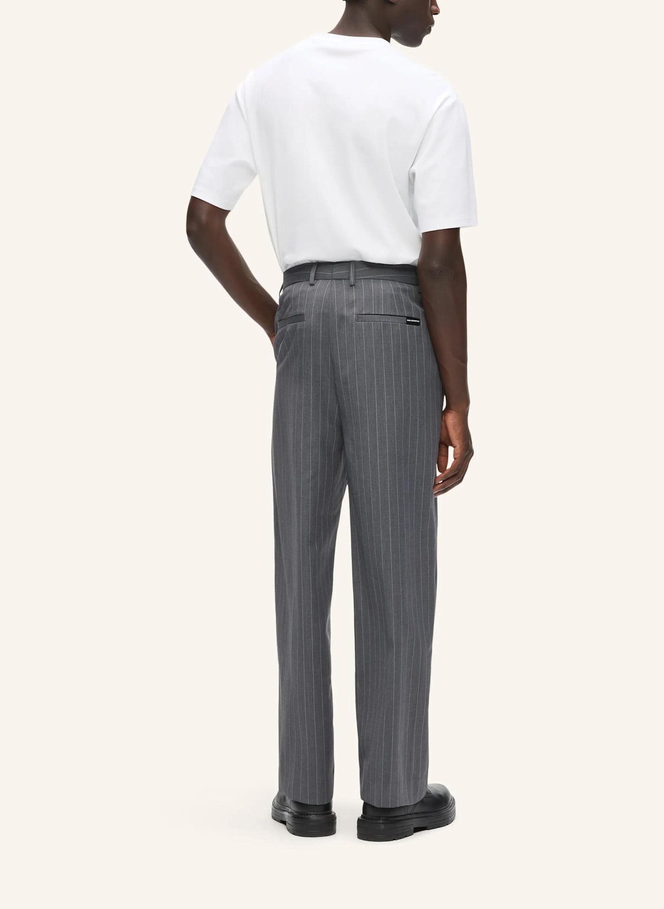 KARL LAGERFELD Hose: GRAU