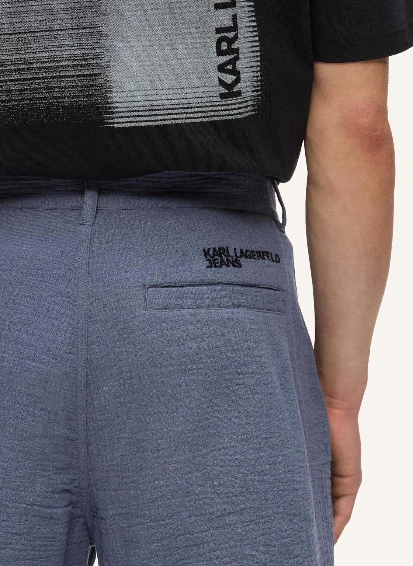 KARL LAGERFELD JEANS Shorts: GRAU