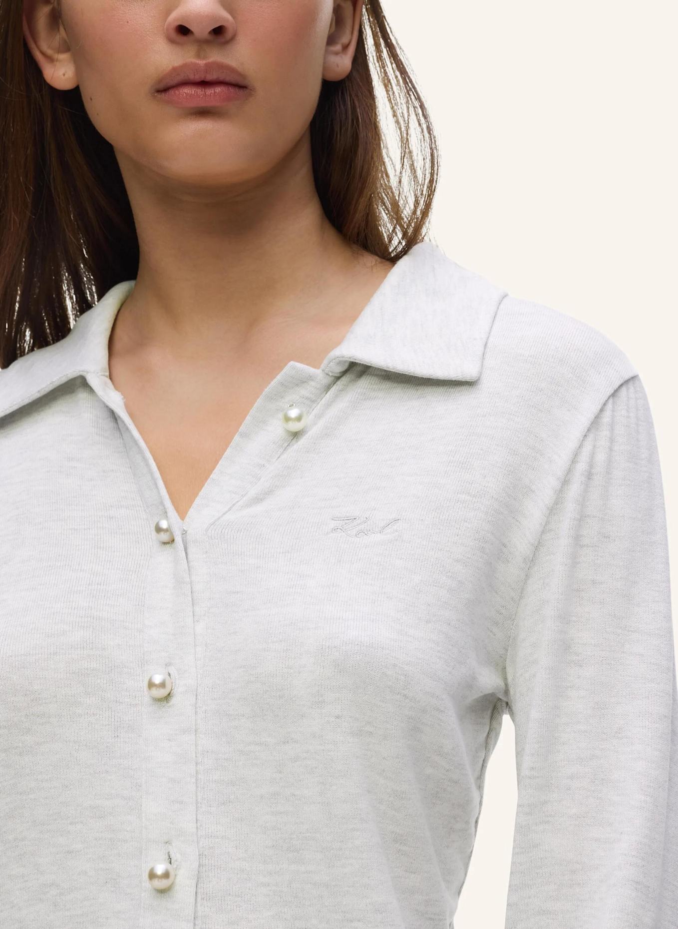 KARL LAGERFELD Top: GRAU