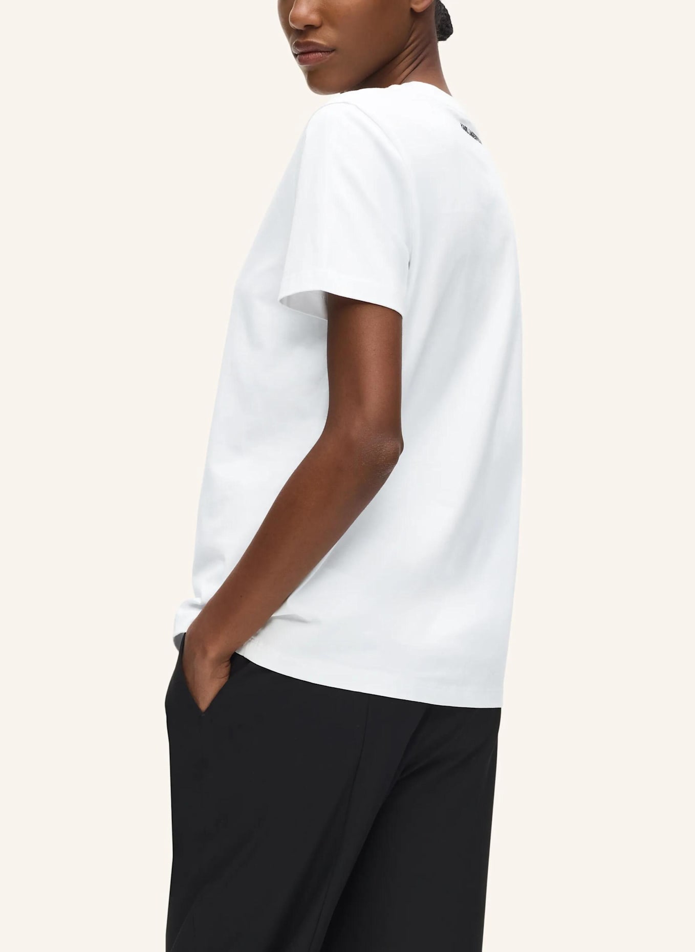 KARL LAGERFELD T-shirt: WEISS