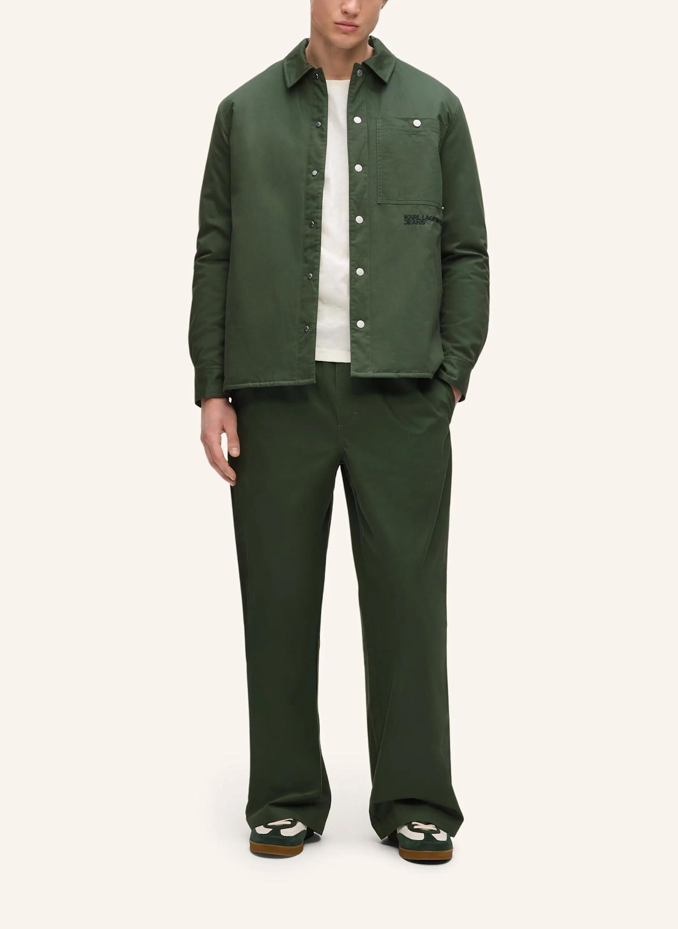 KARL LAGERFELD JEANS Jacke: KHAKI