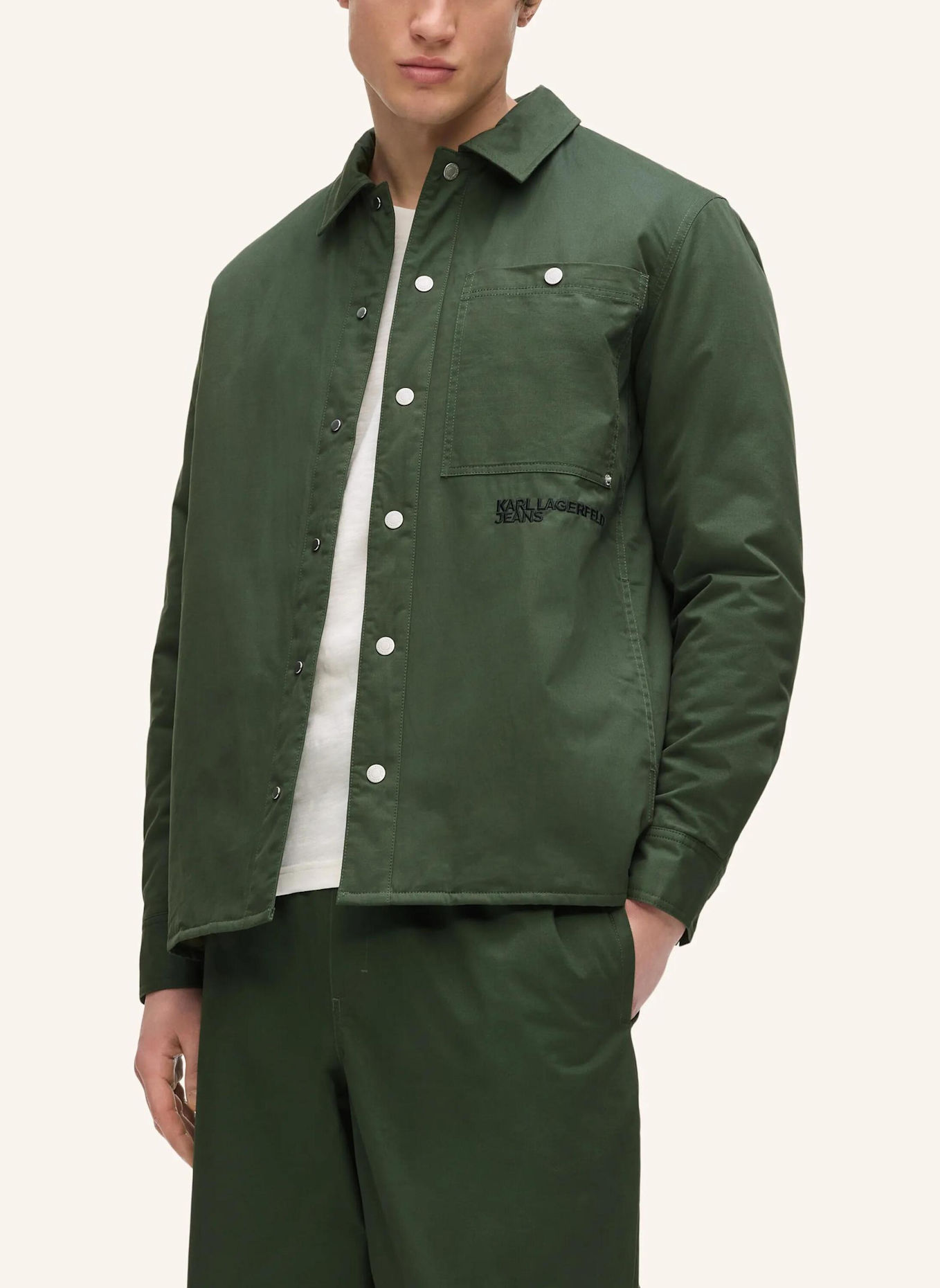 KARL LAGERFELD JEANS Jacke: KHAKI
