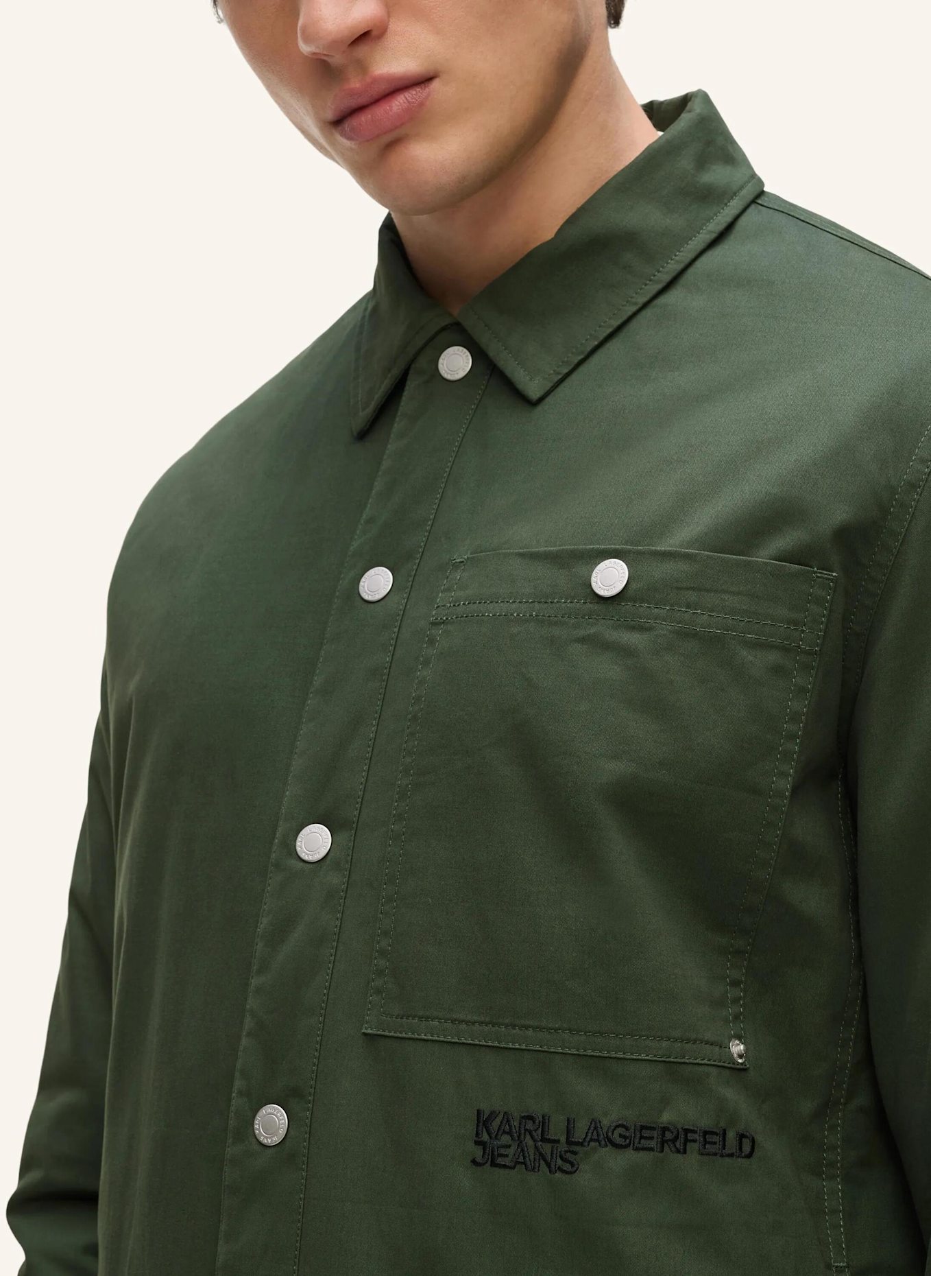 KARL LAGERFELD JEANS Jacke: KHAKI