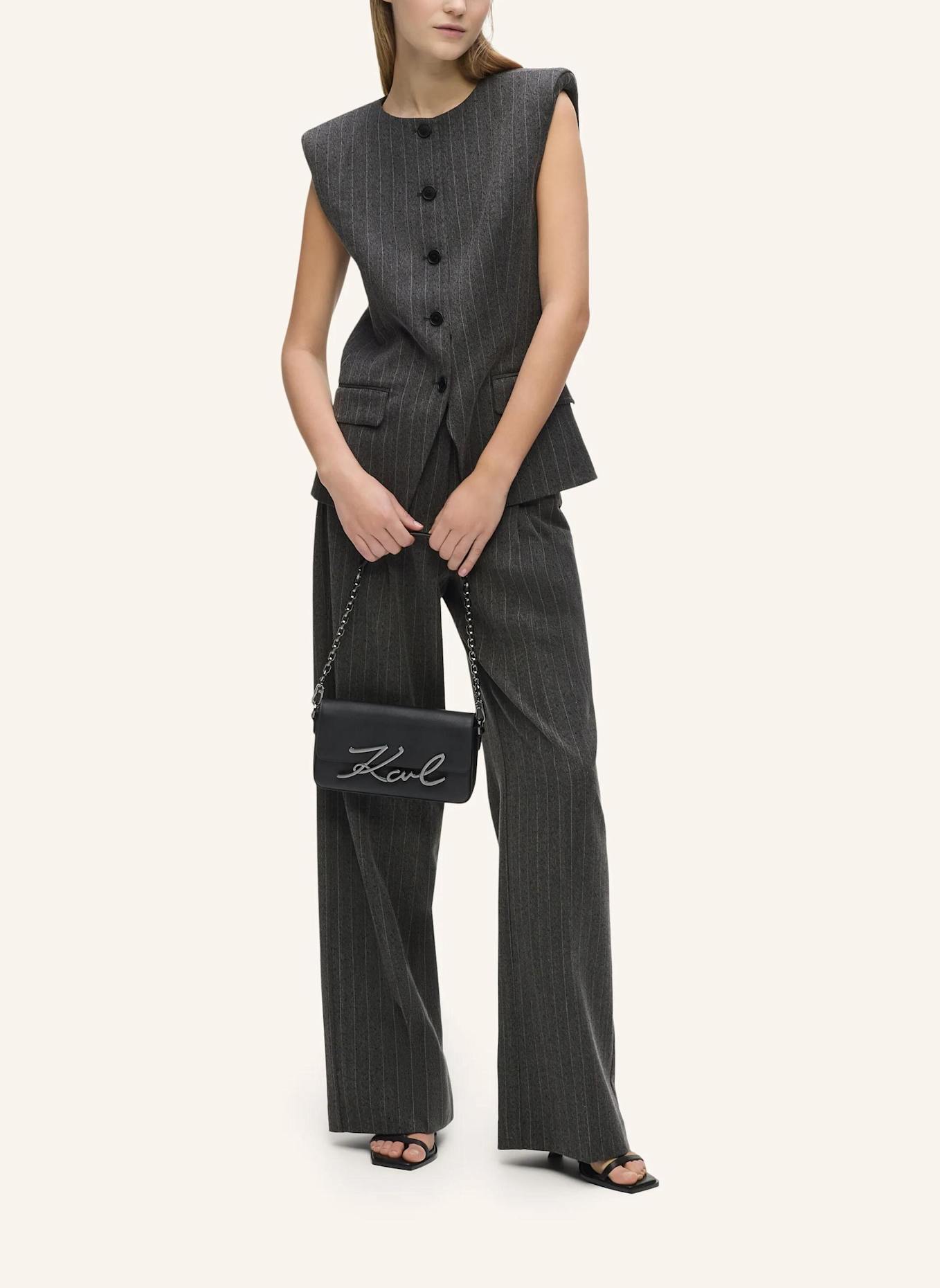 KARL LAGERFELD Bluse: GRAU