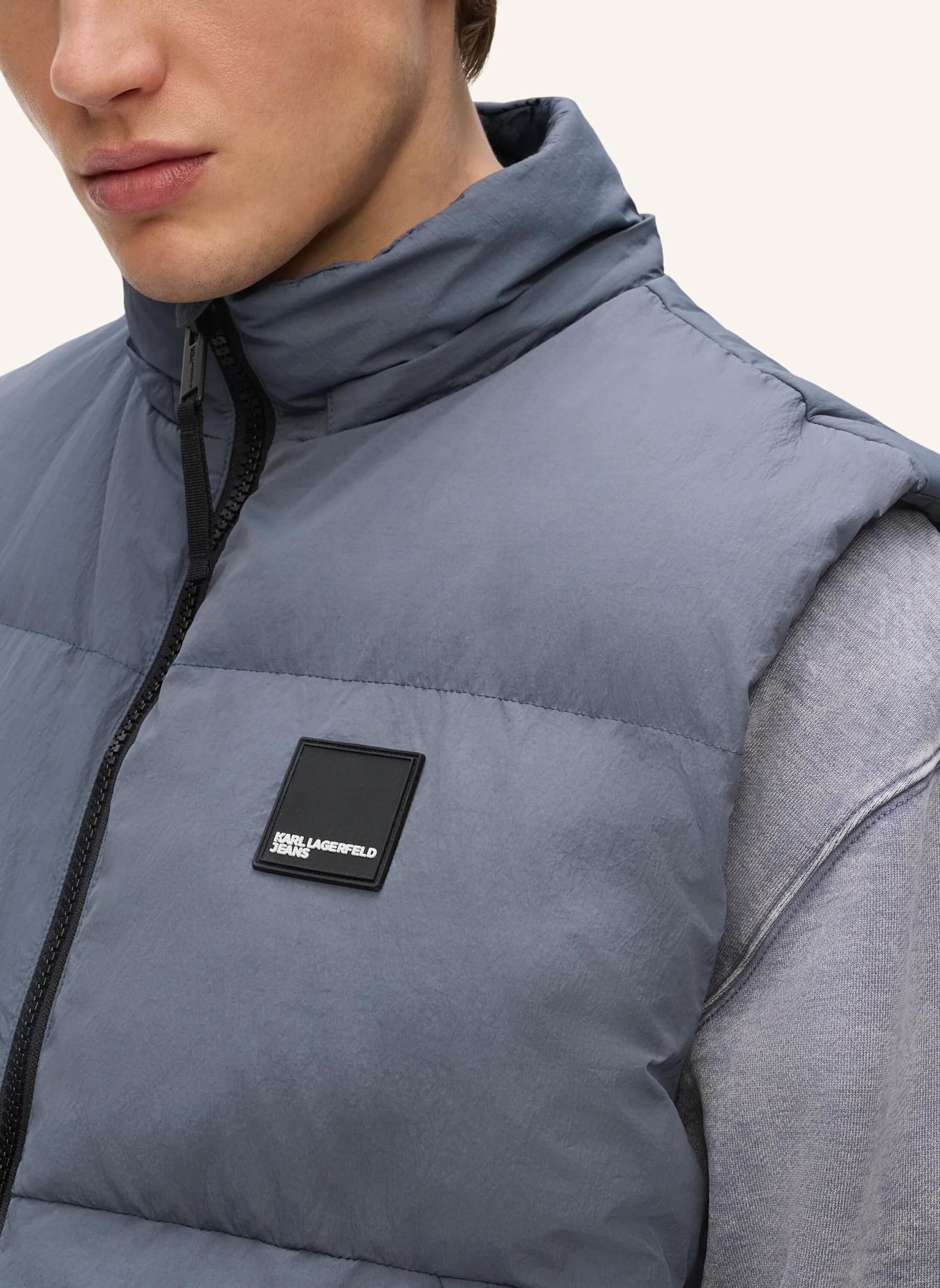 KARL LAGERFELD JEANS Jacke: GRAU