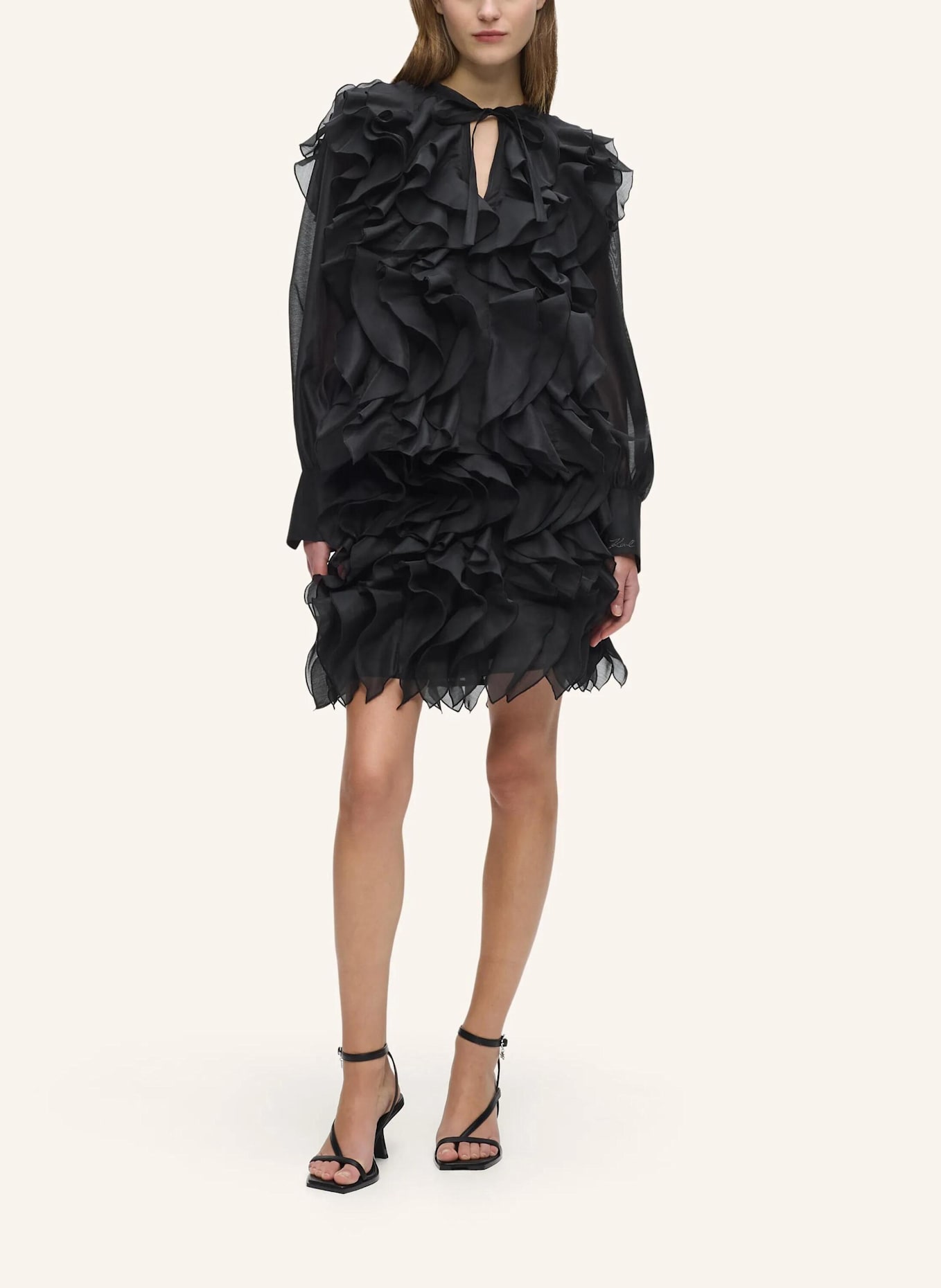 KARL LAGERFELD Rock: SCHWARZ