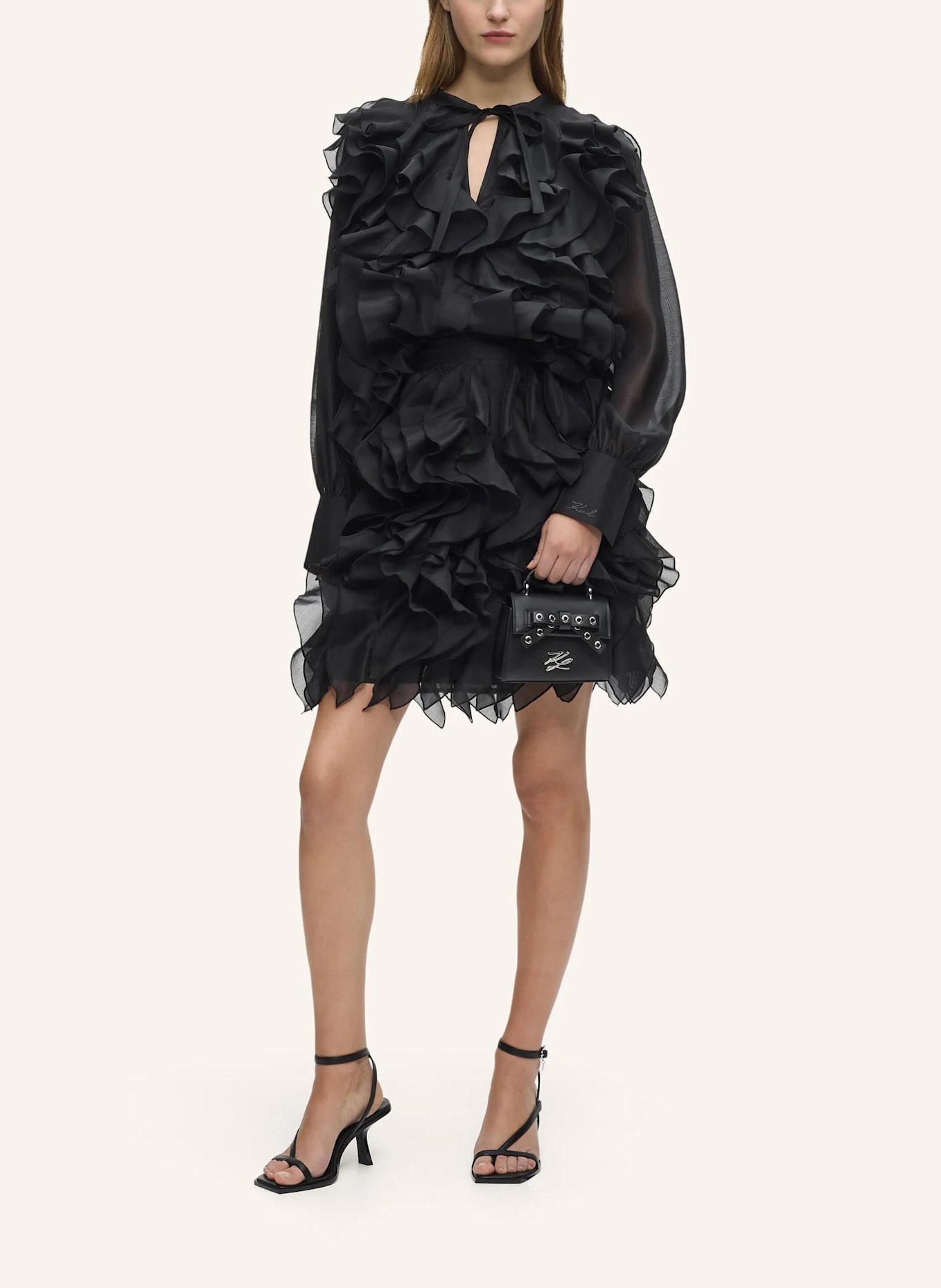 KARL LAGERFELD Rock: SCHWARZ