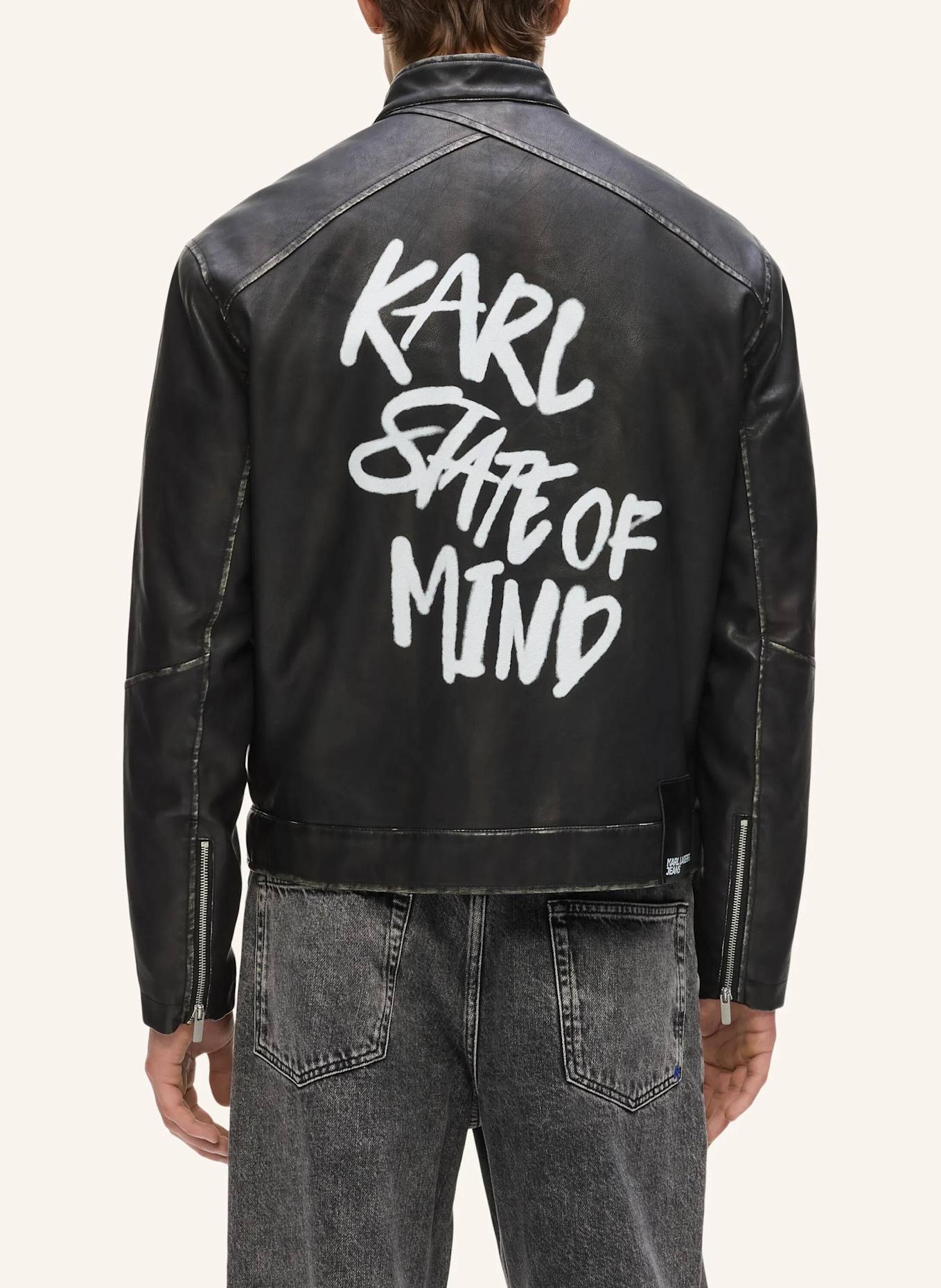 KARL LAGERFELD JEANS Jacke: SCHWARZ