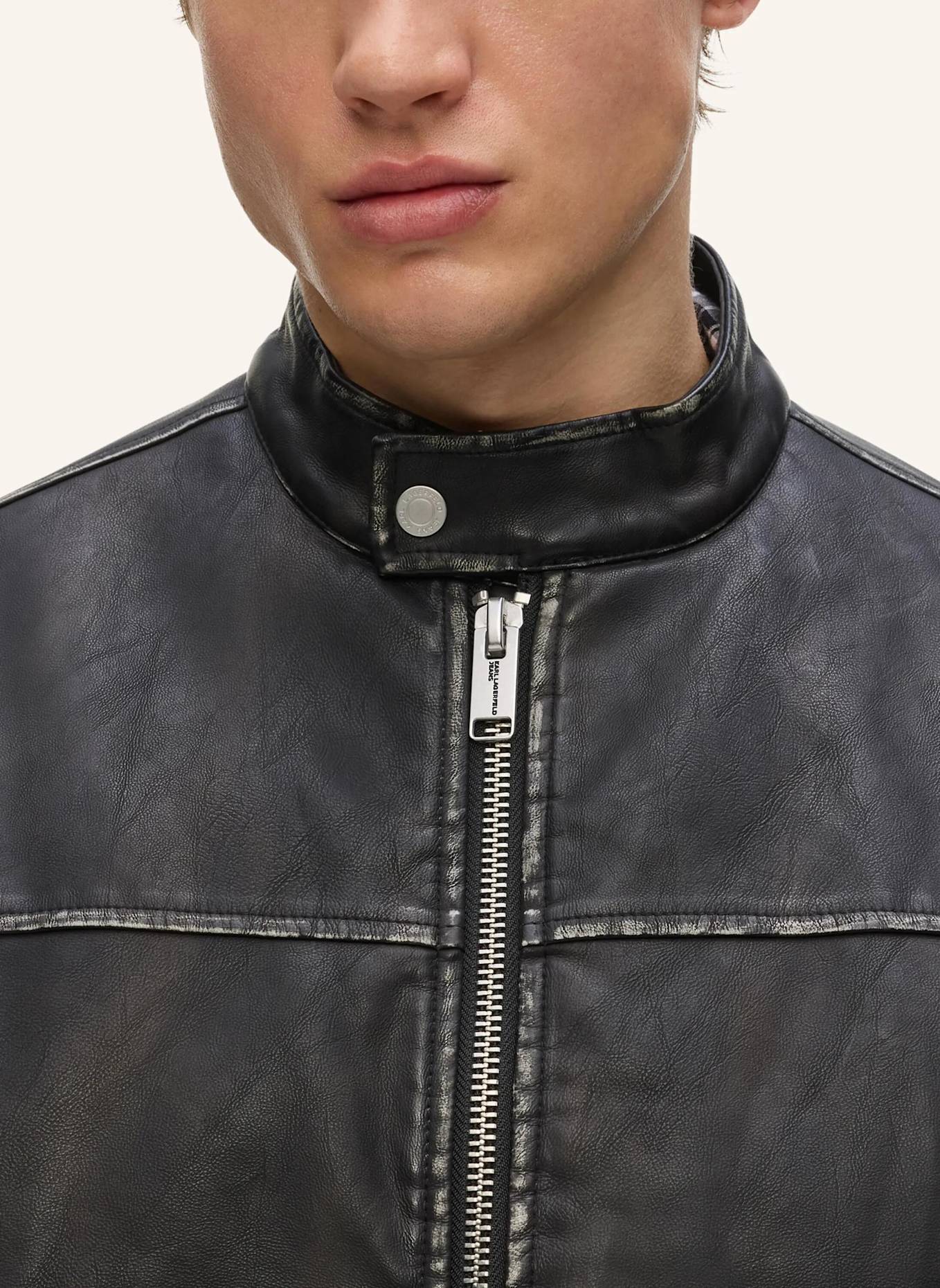 KARL LAGERFELD JEANS Jacke: SCHWARZ