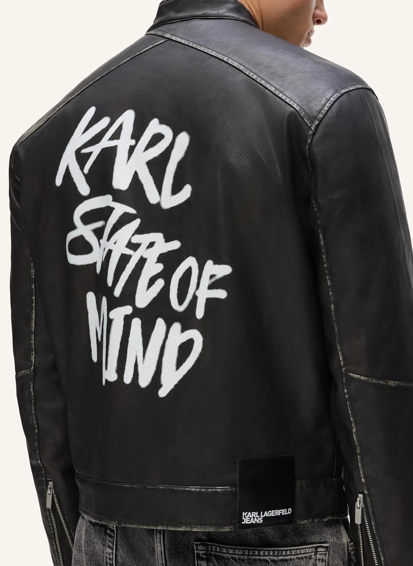 KARL LAGERFELD JEANS Jacke: SCHWARZ