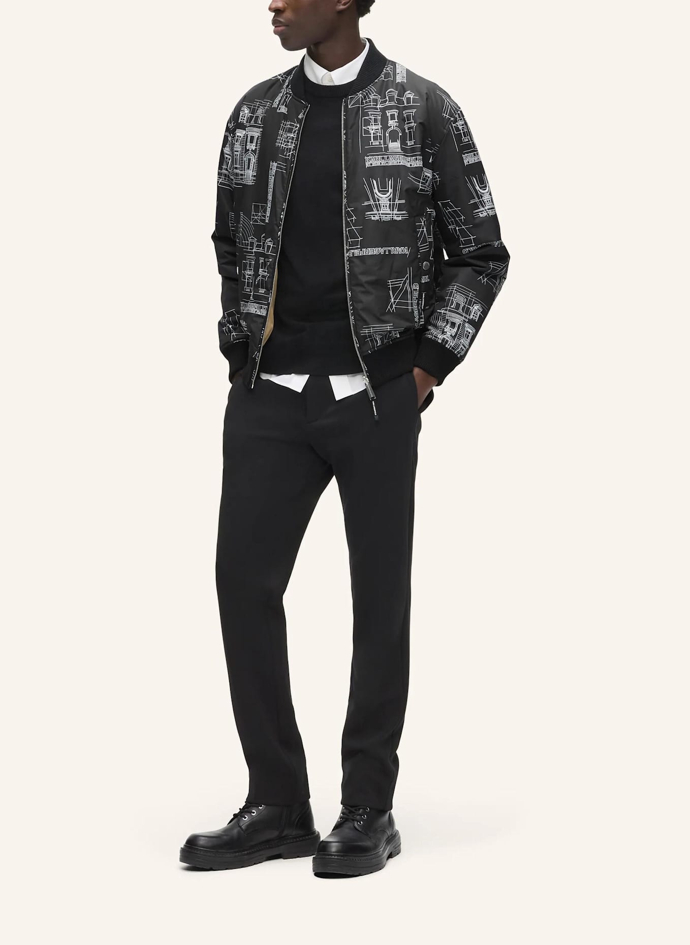 KARL LAGERFELD Jacke: KHAKI