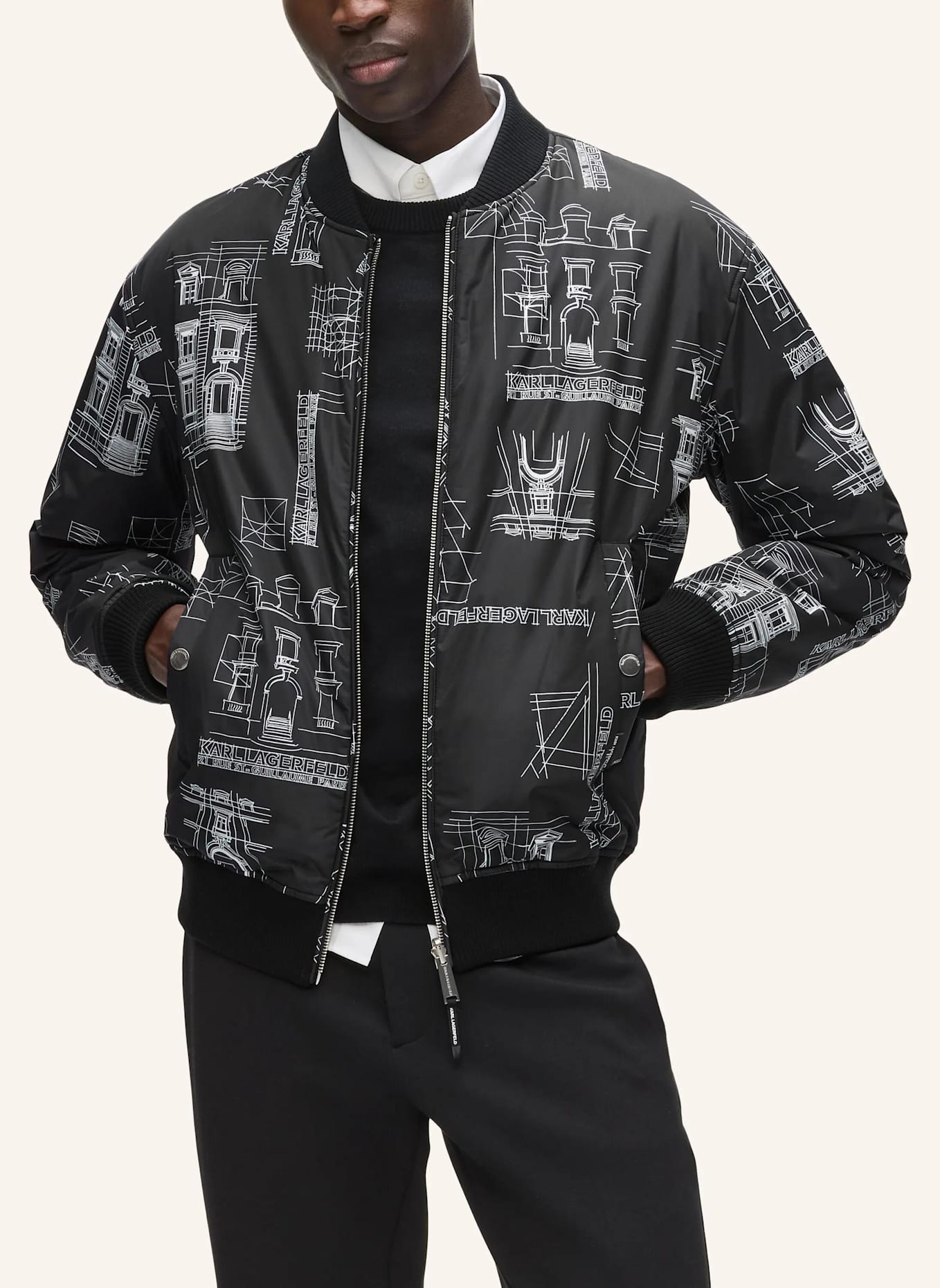 KARL LAGERFELD Jacke: KHAKI